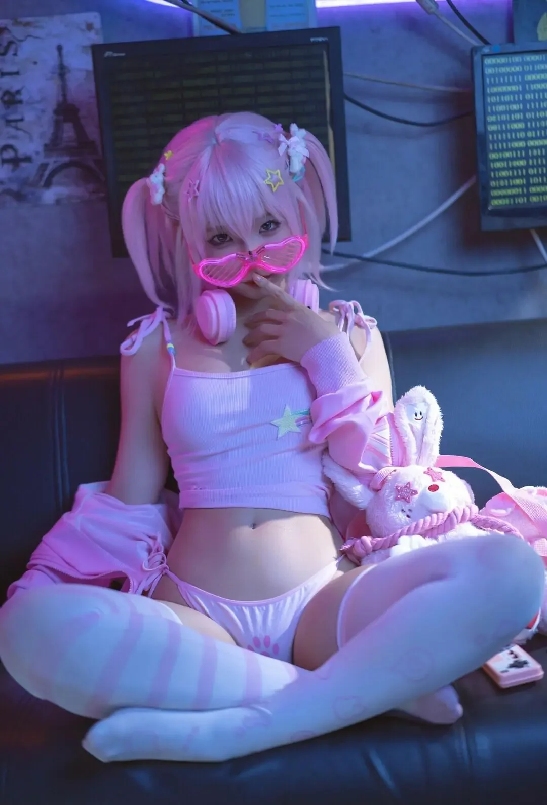 蠢沫沫 – 电竞少女｜高清图片集