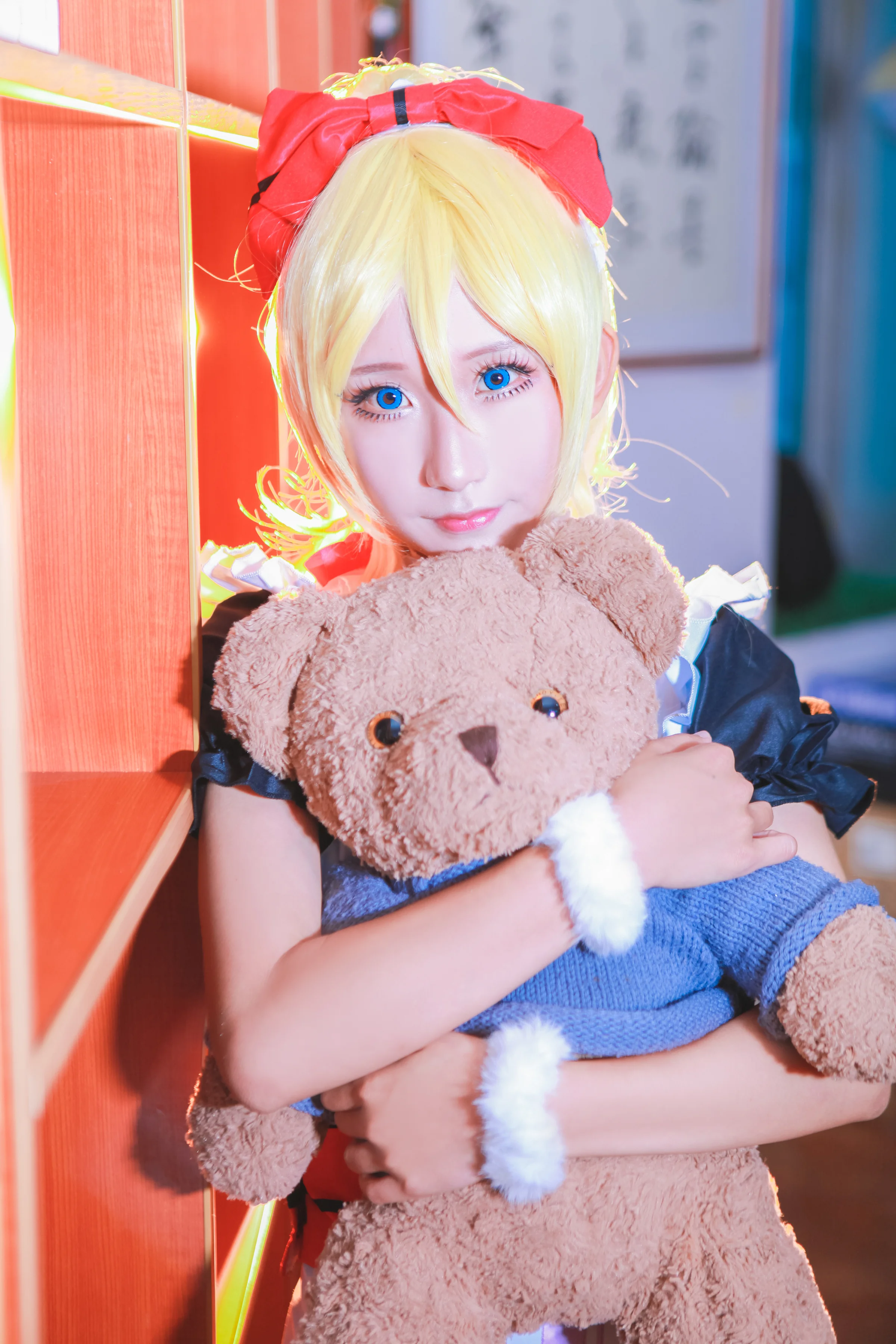 LOVELIVE绘里COS写真 满怀爱意接近中