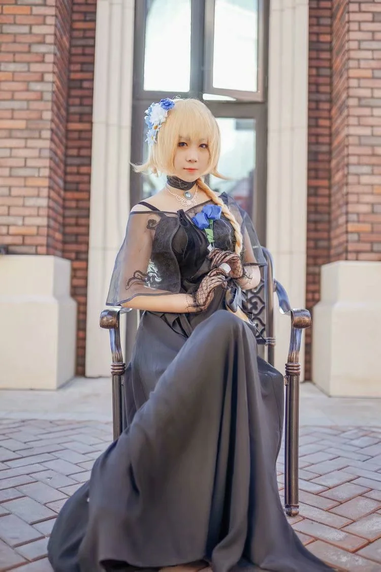 FGO贞德二周年礼服COS写真