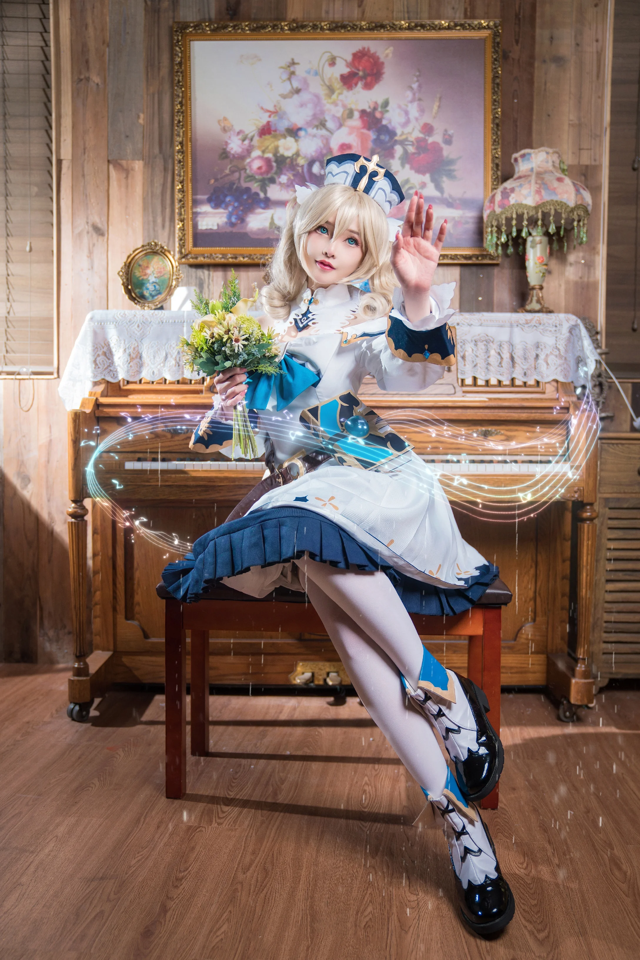 原神 芭芭拉COS写真