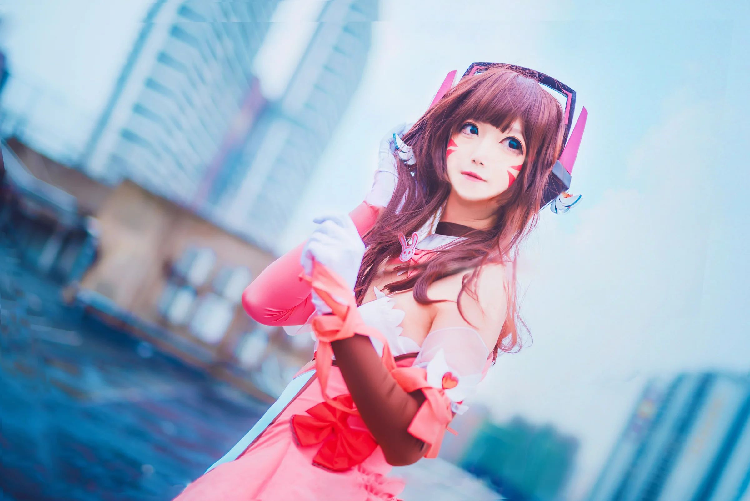 守望先锋DVA COS写真