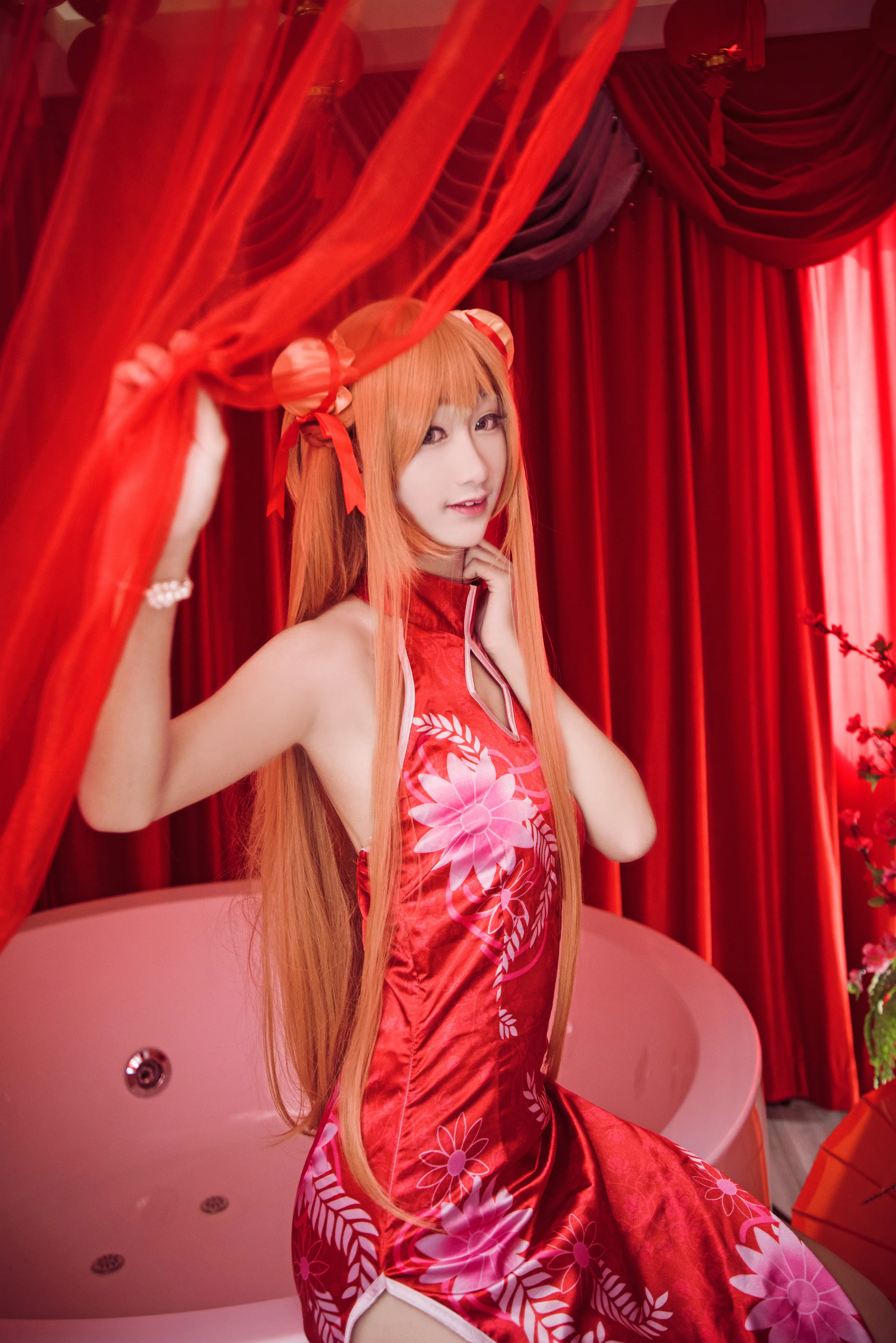 亚丝娜旗袍COS写真
