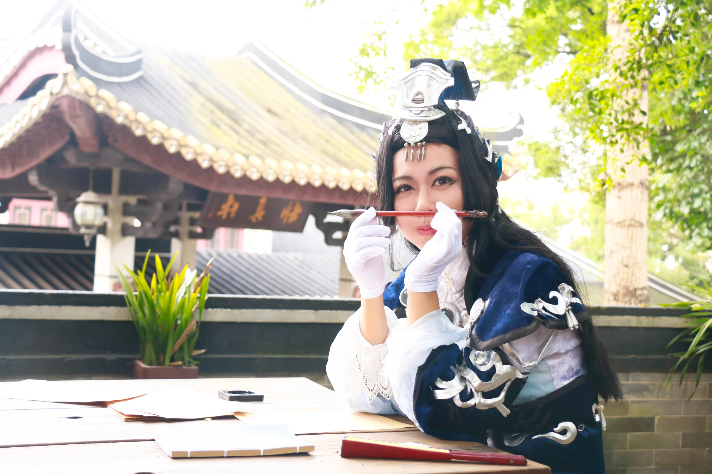 剑侠情缘叁纯阳成女COS写真