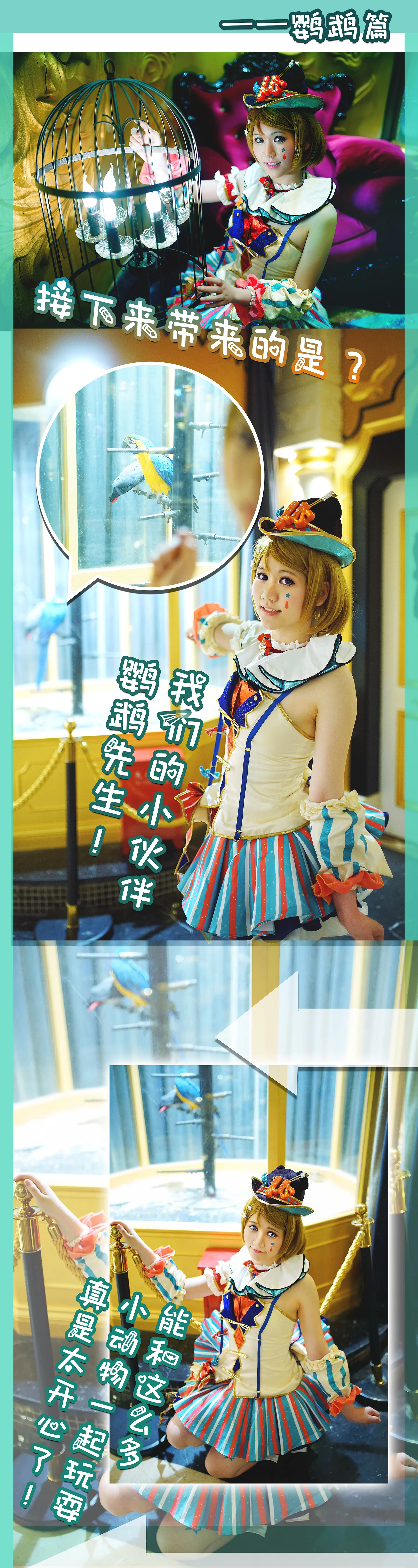 Lovelive！小泉花阳马戏团觉醒COS写真