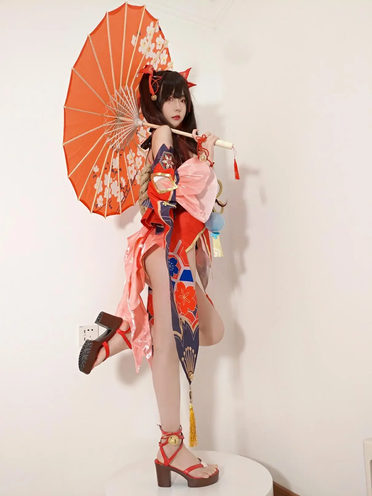 迷之呆梨 – 自撮り写真 花火