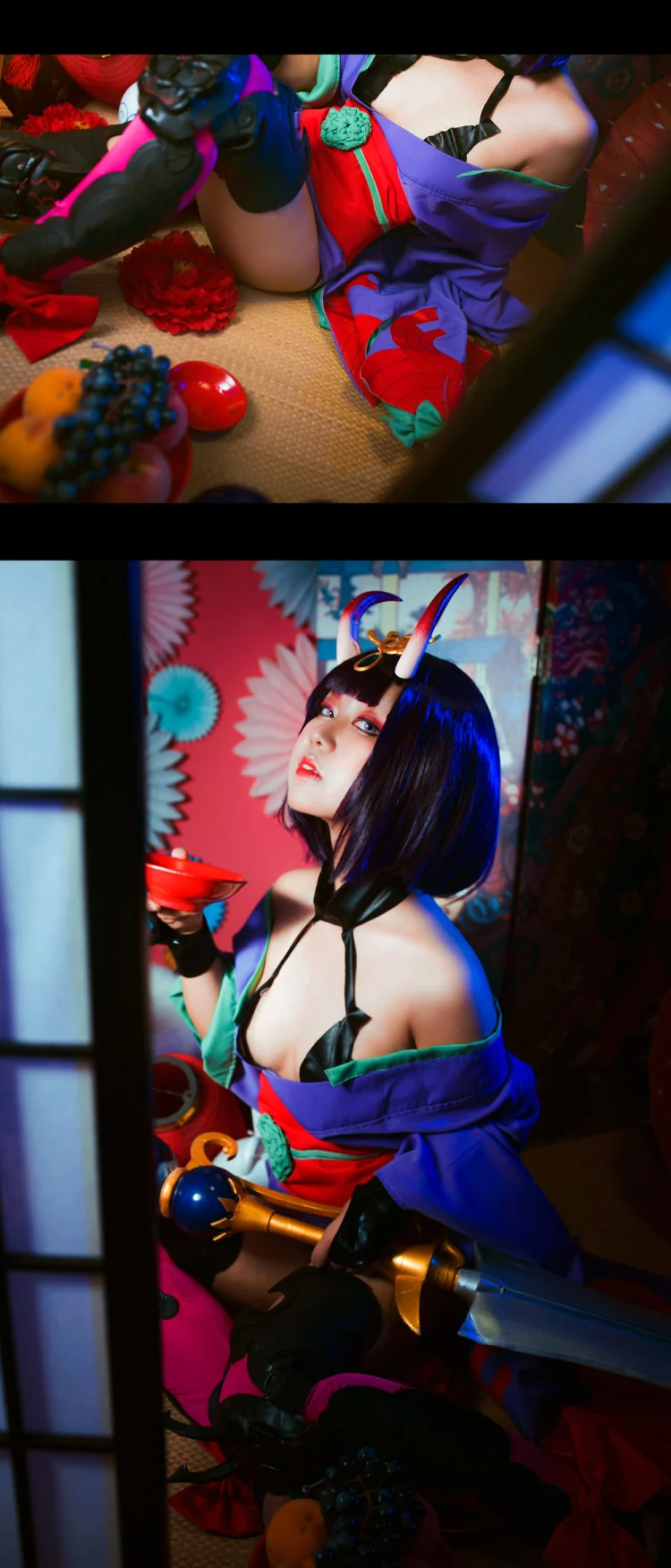 Fate/GrandOrder 酒吞童子COS写真