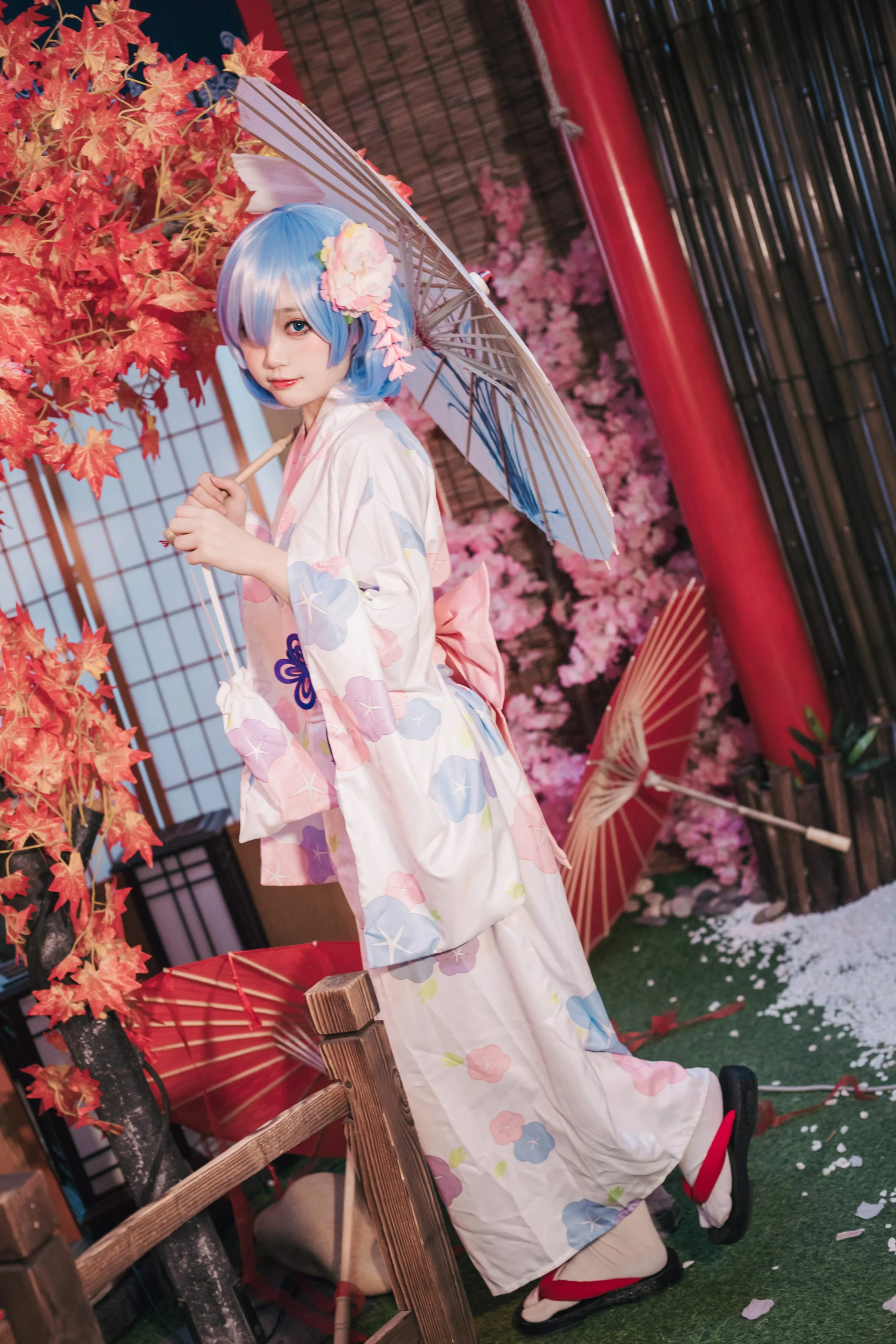 神沢永莉 – 蕾姆和风｜高清图片集