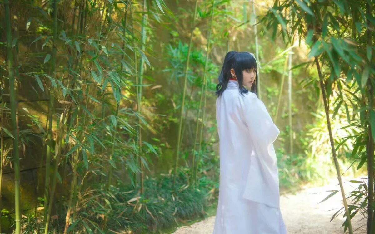 火影忍者 雏田婚服COS写真