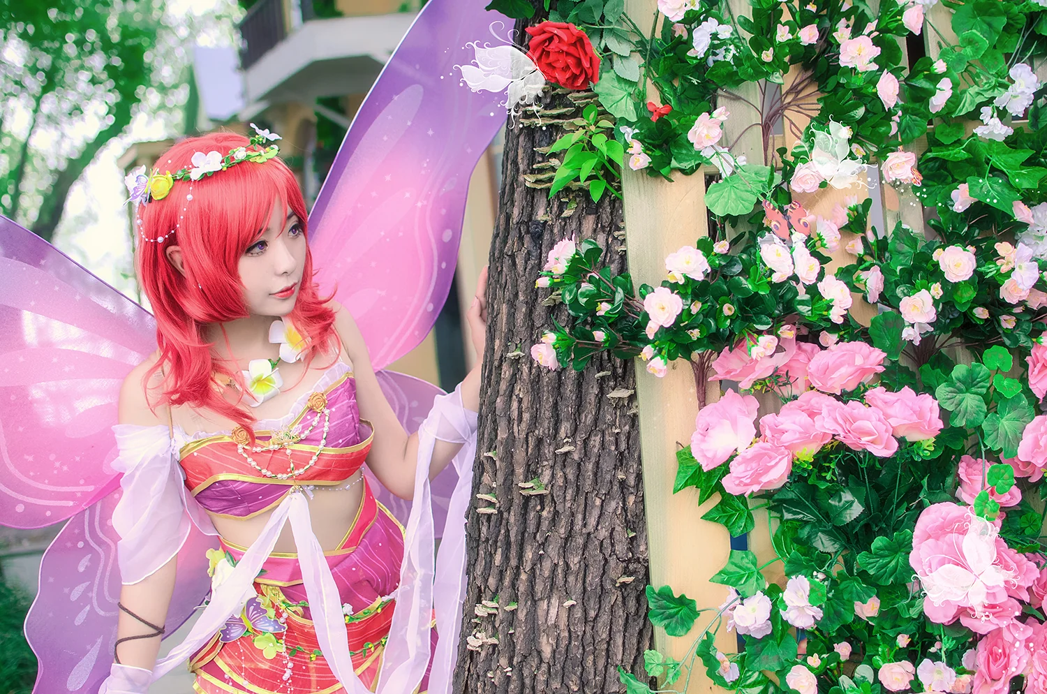 Love Live！花妖精真姬COS写真