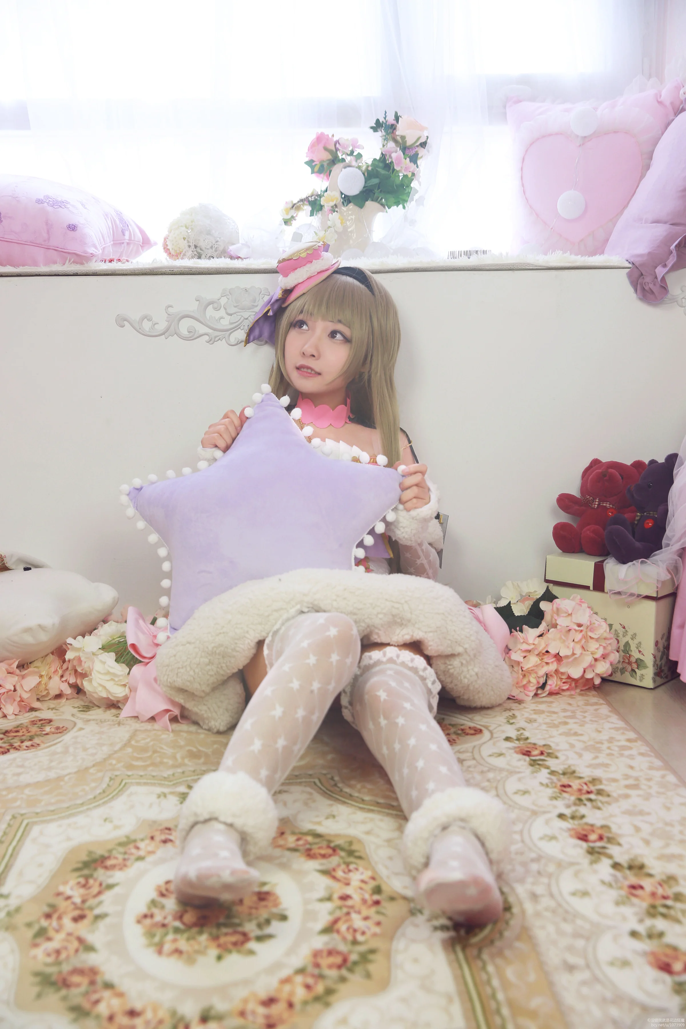 南小鸟棉花糖COS写真