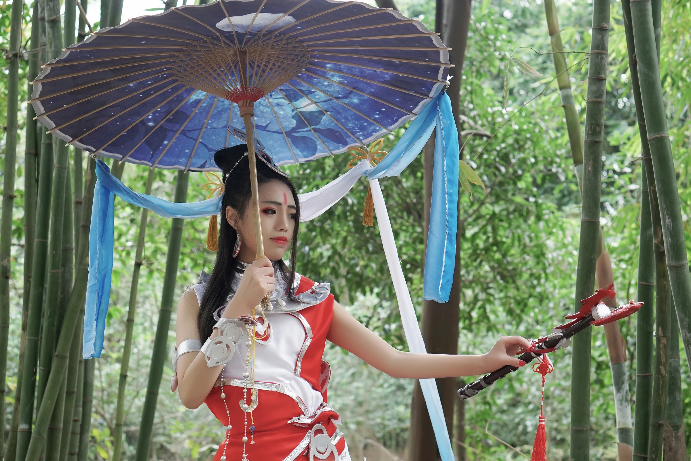剑侠情缘三 南诏皇宫成女COS写真