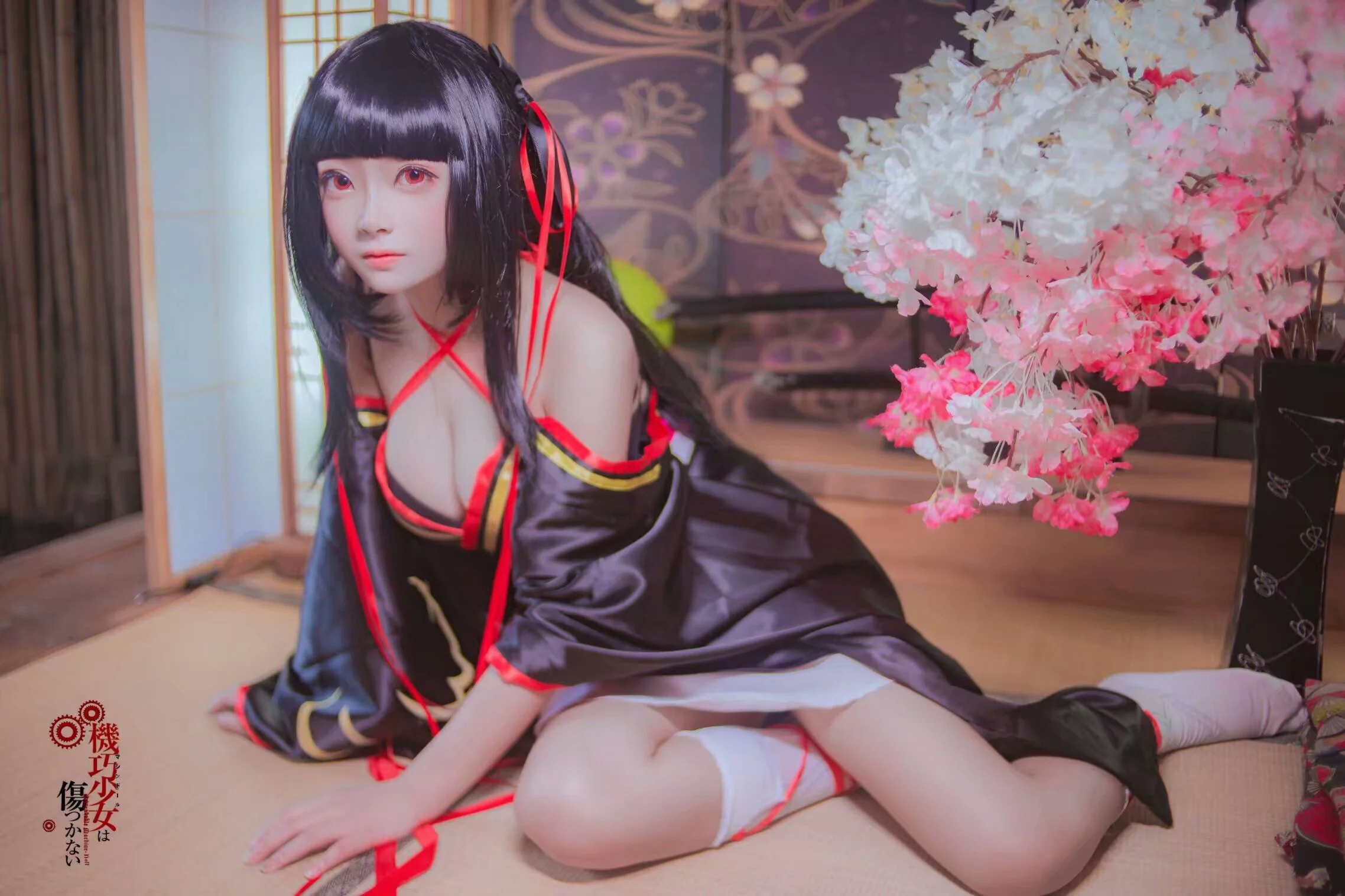 机巧少女不会受伤 夜夜COS写真，为了雷真夜夜什么都愿意