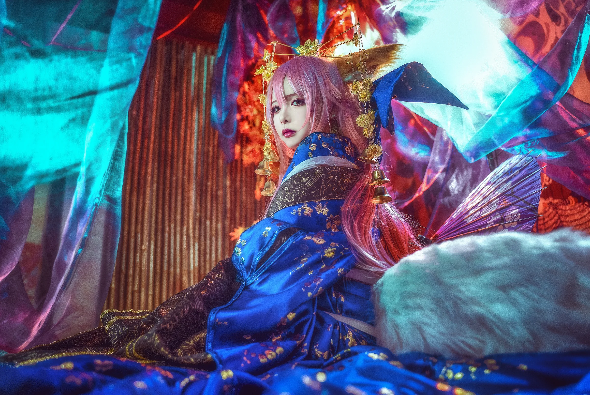 fate fgo 玉藻前COS写真