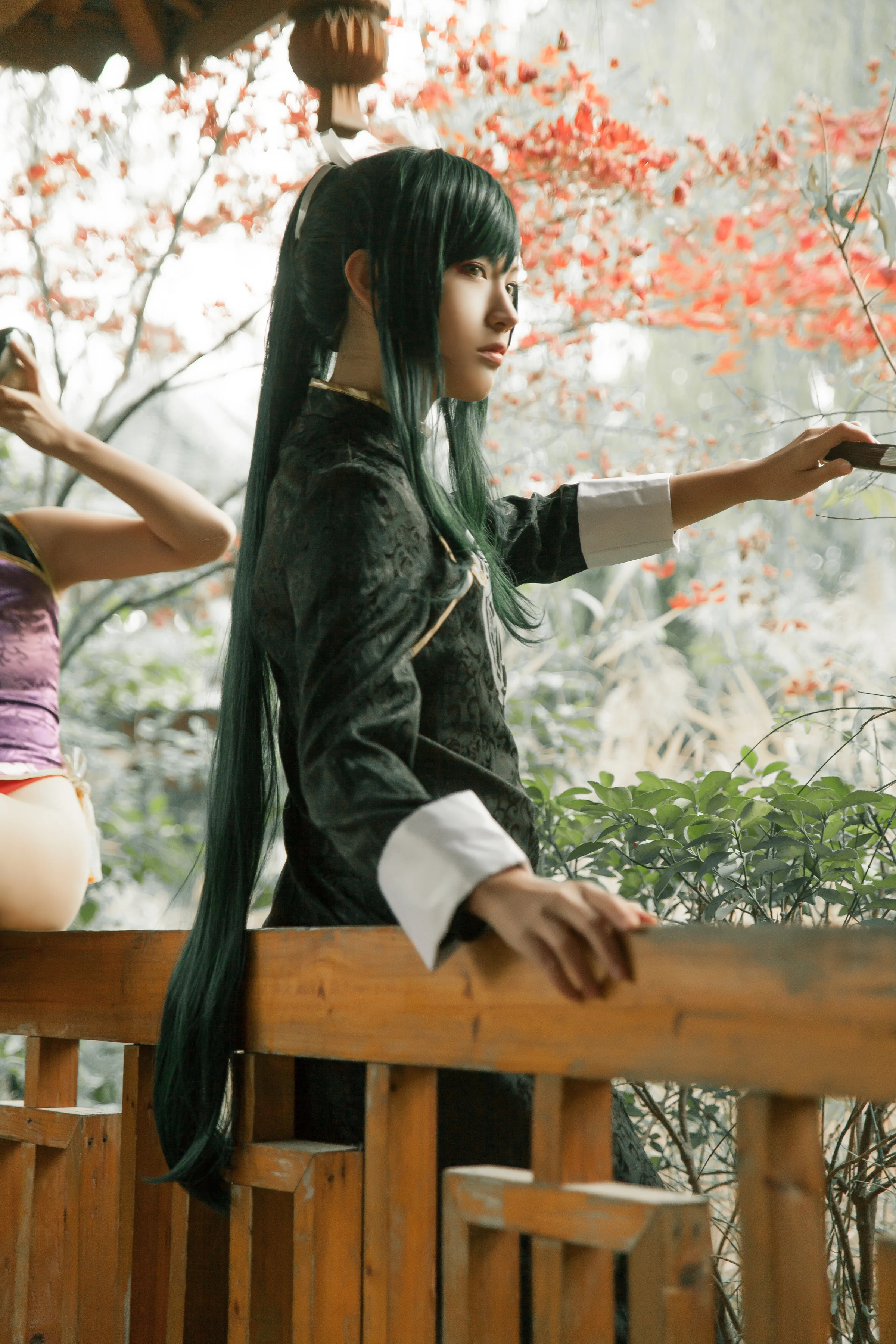 刀剑乱舞 太郎次郎旗袍同人COS写真