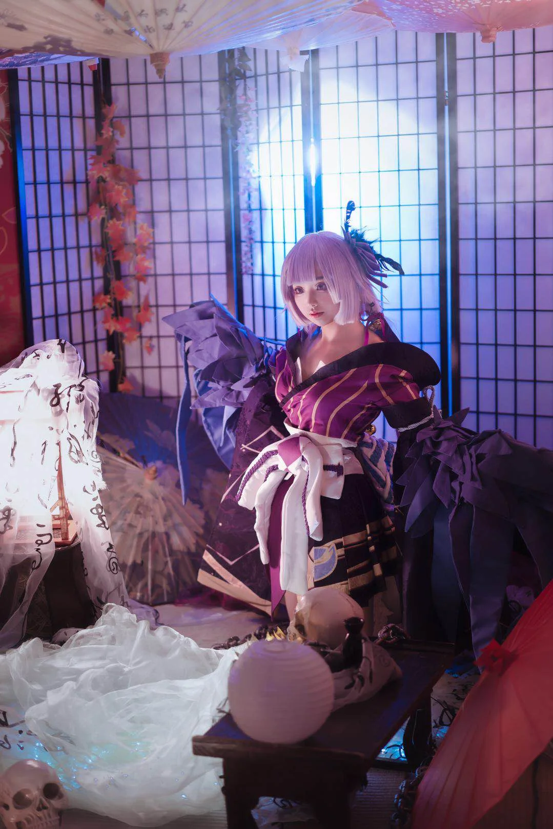 阴阳师以津真天COS写真