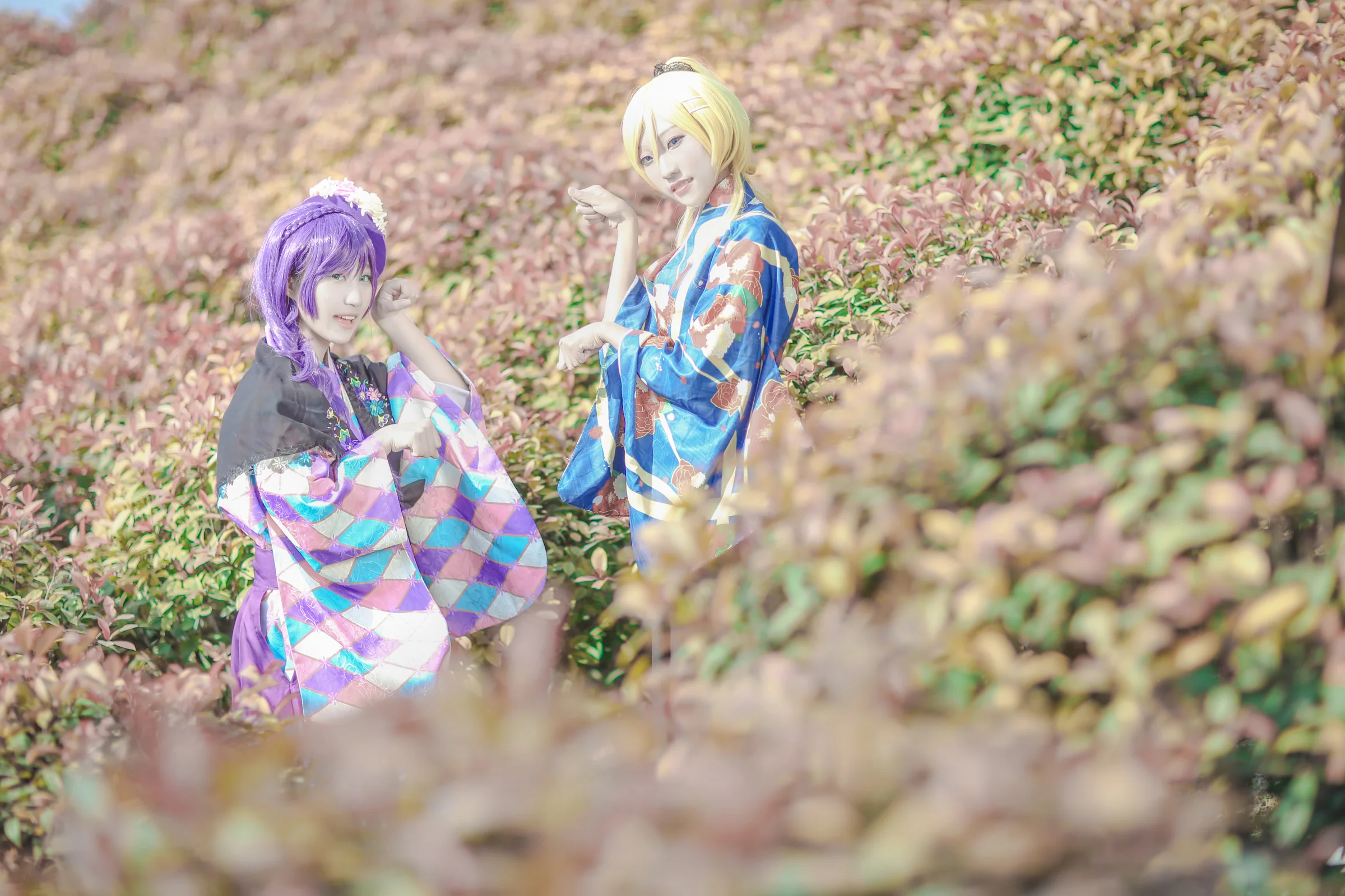 绘希大正和服未觉醒COS写真
