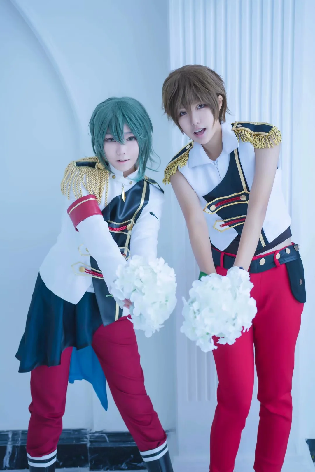 月歌COS写真白组全员