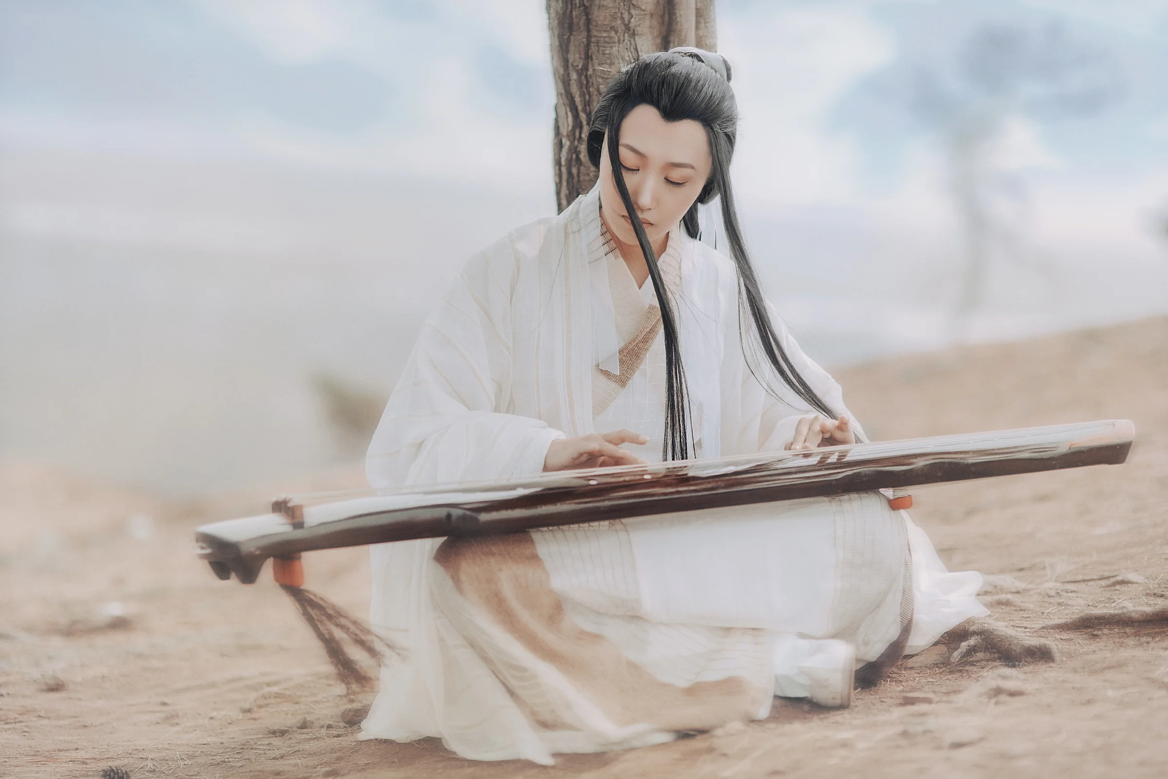 伯牙绝弦COS写真