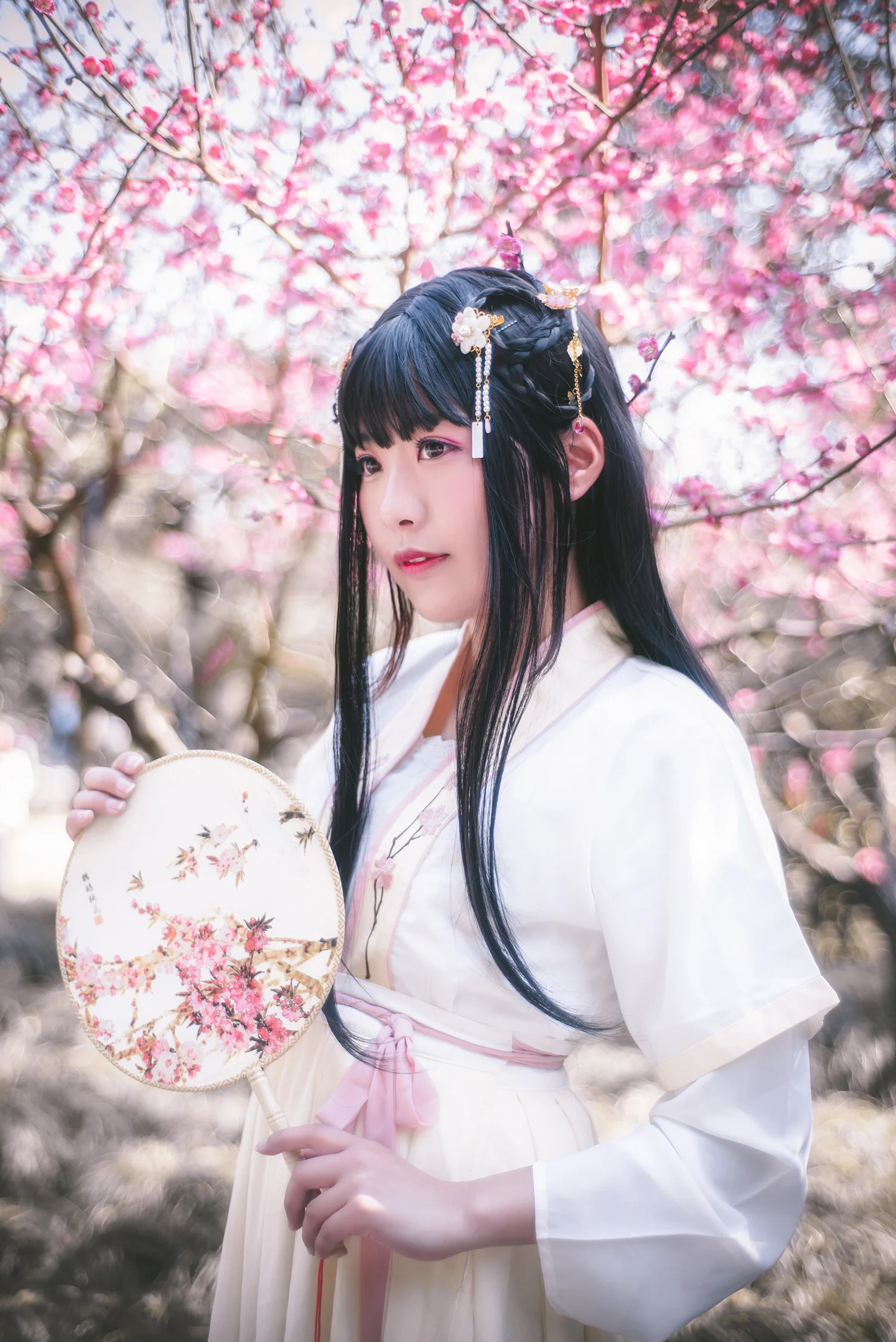 【汉服】人面桃花相映红｜高清图片集