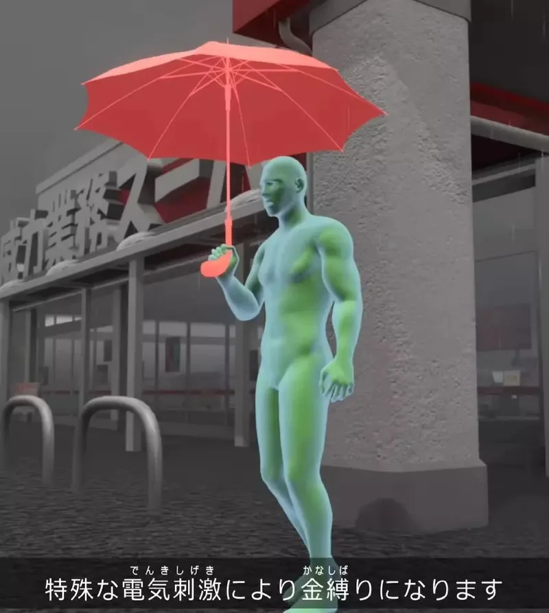 空想發明系列《專門懲罰偷傘者的機關雨傘》有了它以後傘傘被偷也不怕，因為辣個人等等就完蛋惹｜高清图片集