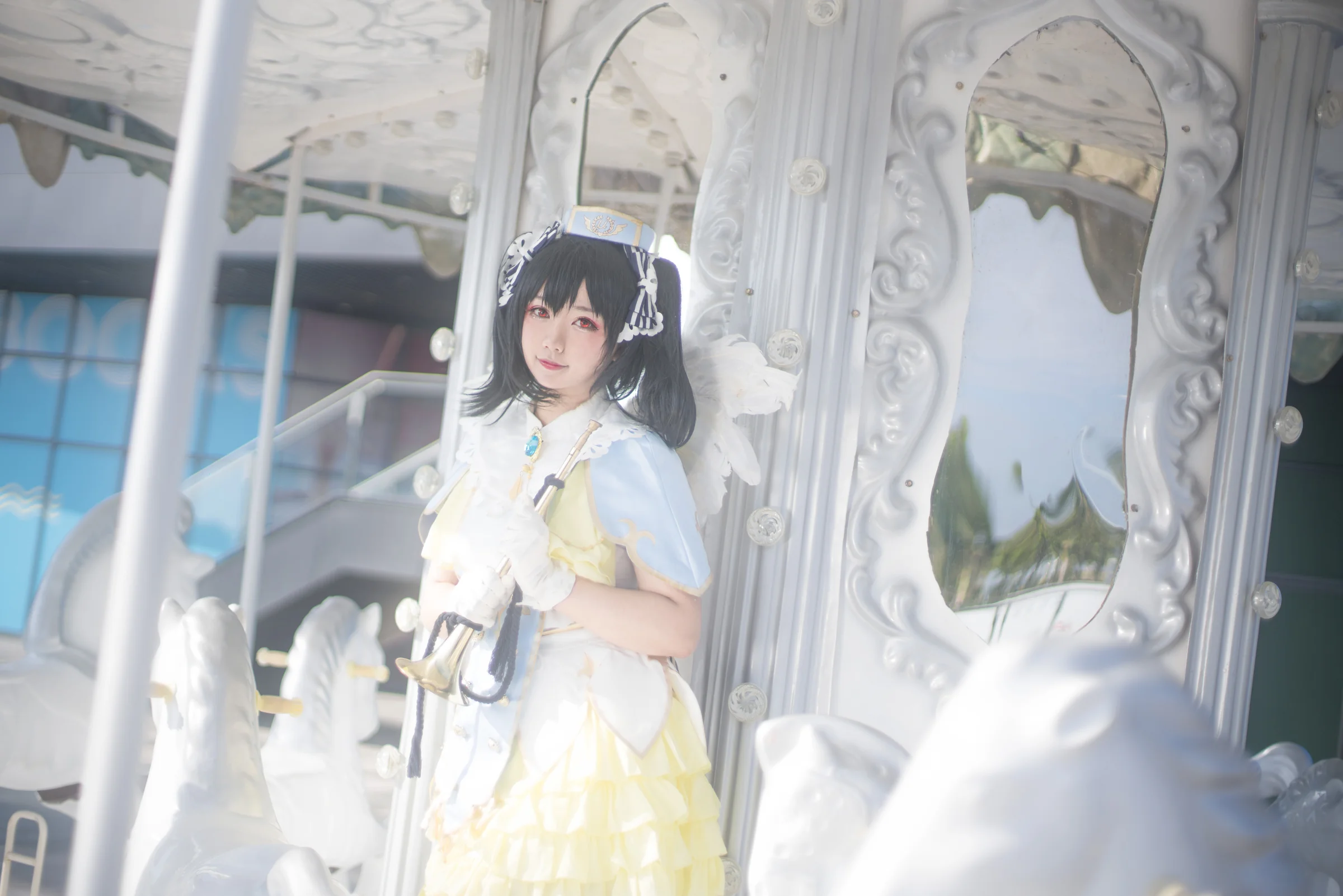 妮可天使秘密测定COS写真