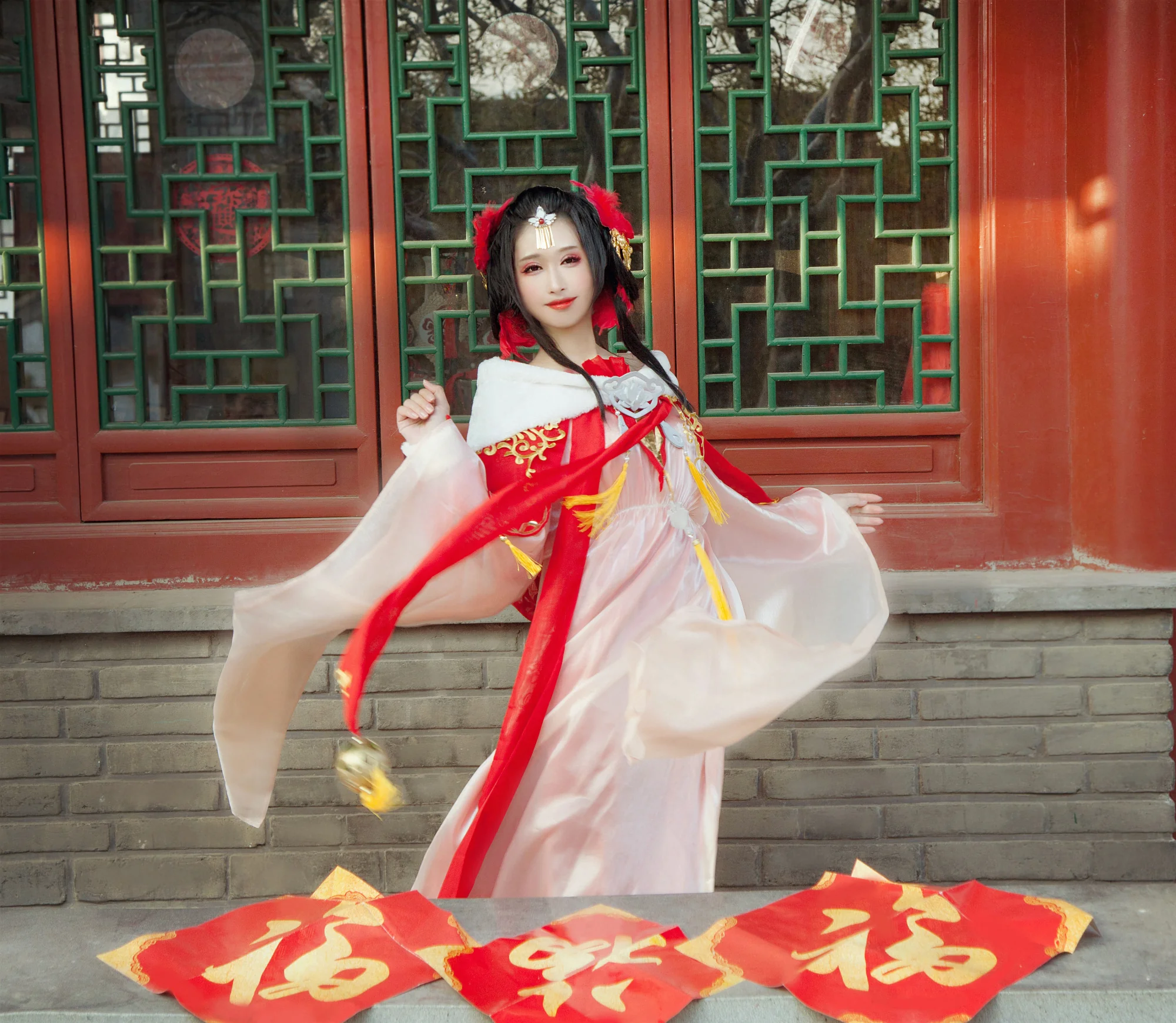 剑网三 时装阳春雪COS写真