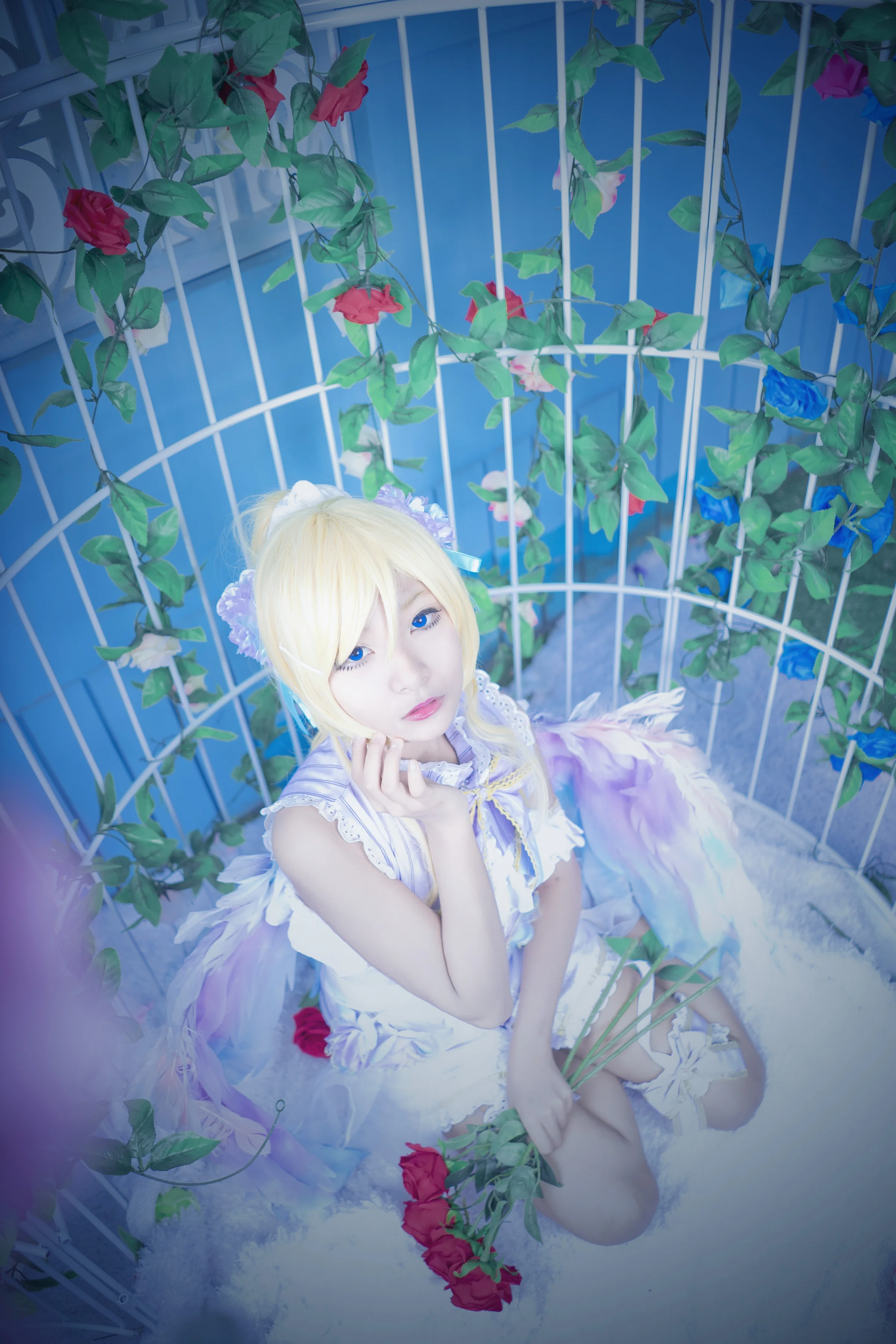 《lovelive！》绚濑绘里白色情人节COS写真