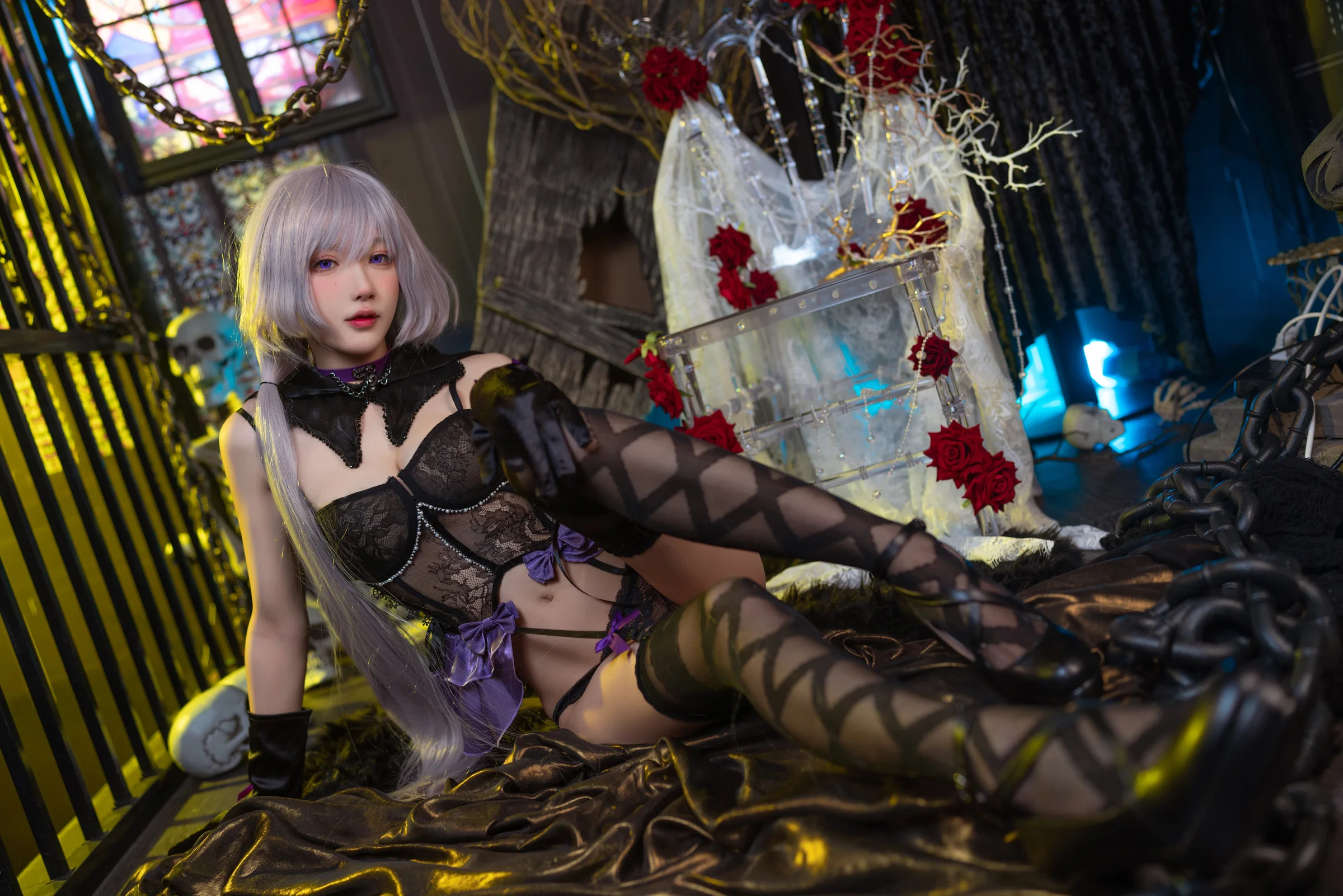 阿包也是兔娘 – 午夜瞌睡魔女｜高清图片集