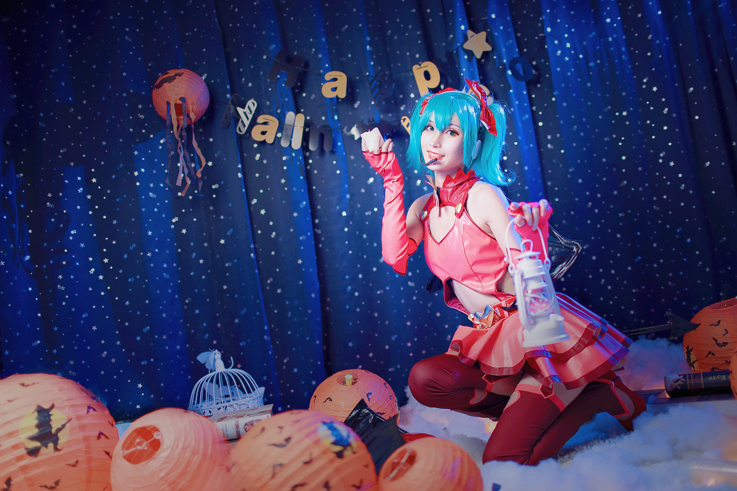 初音未来 小恶魔 COS写真