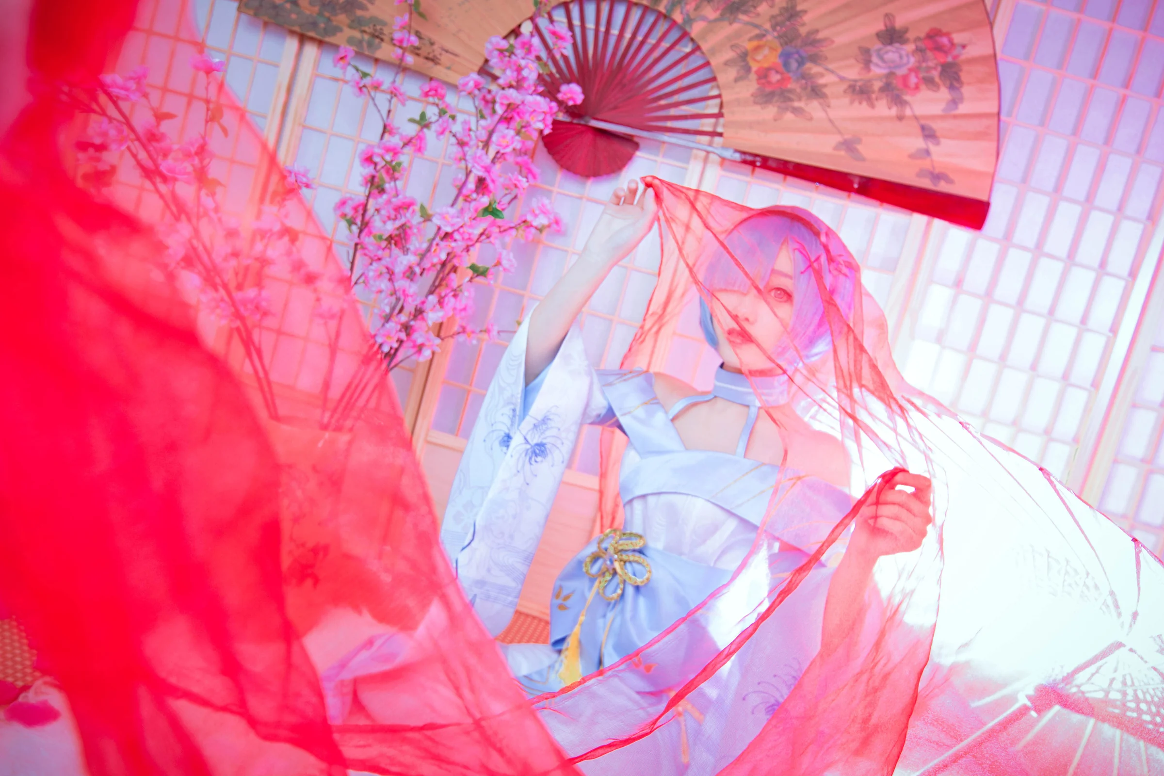 从零开始的异世界生活 蕾姆祭典和服COS写真