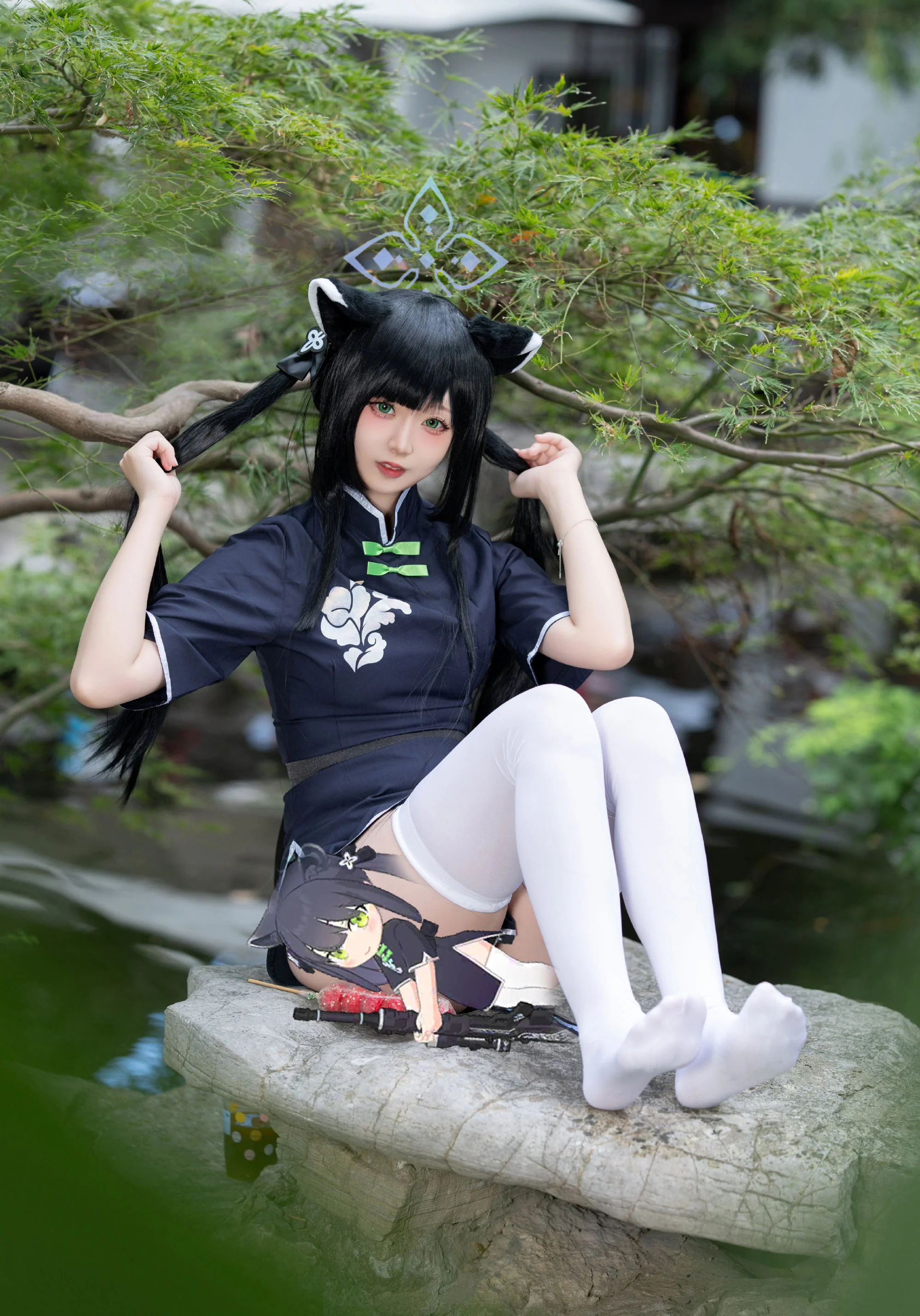 《蔚蓝档案》幼瞬COS写真