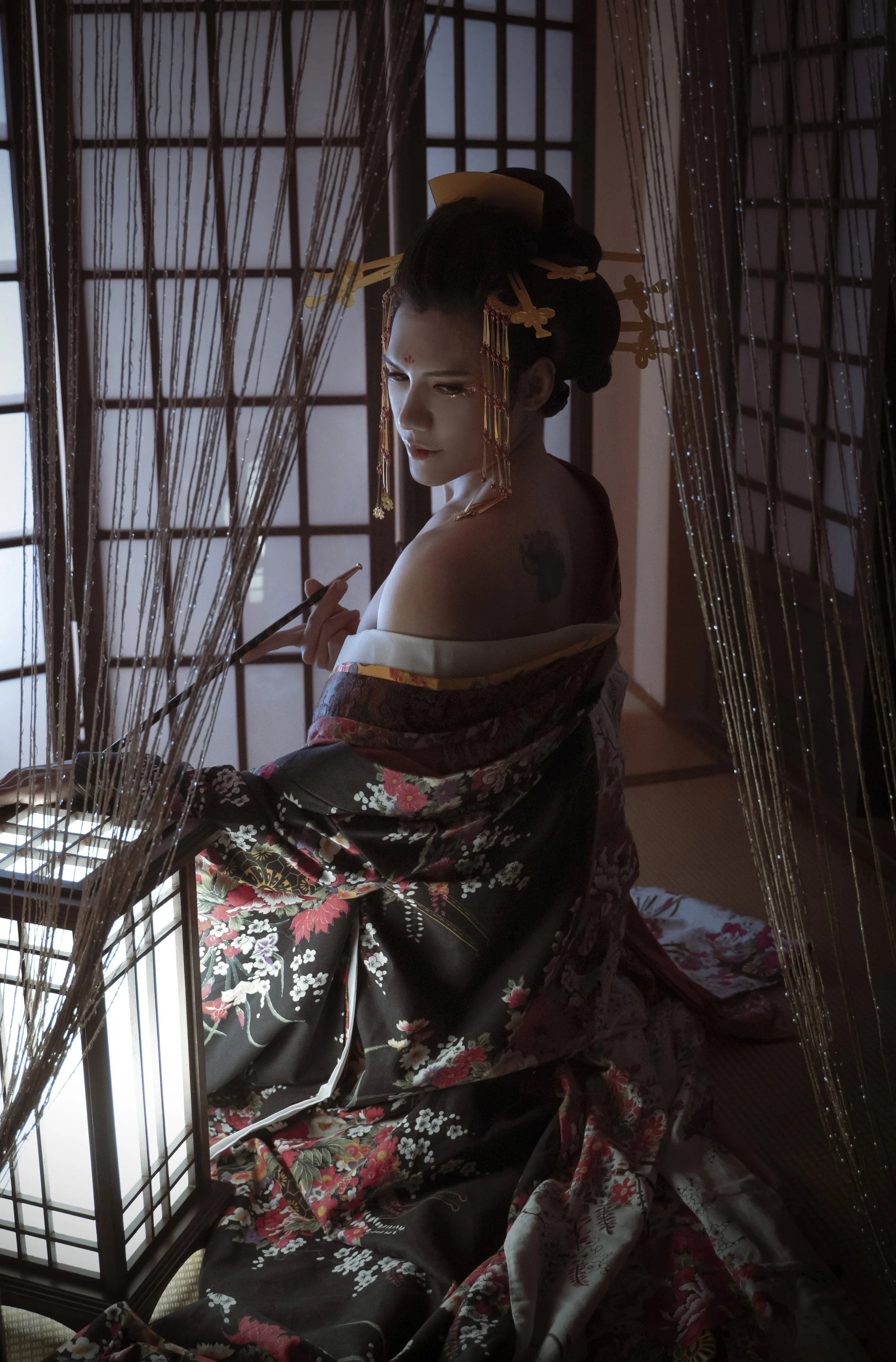 恶女花魁COS写真