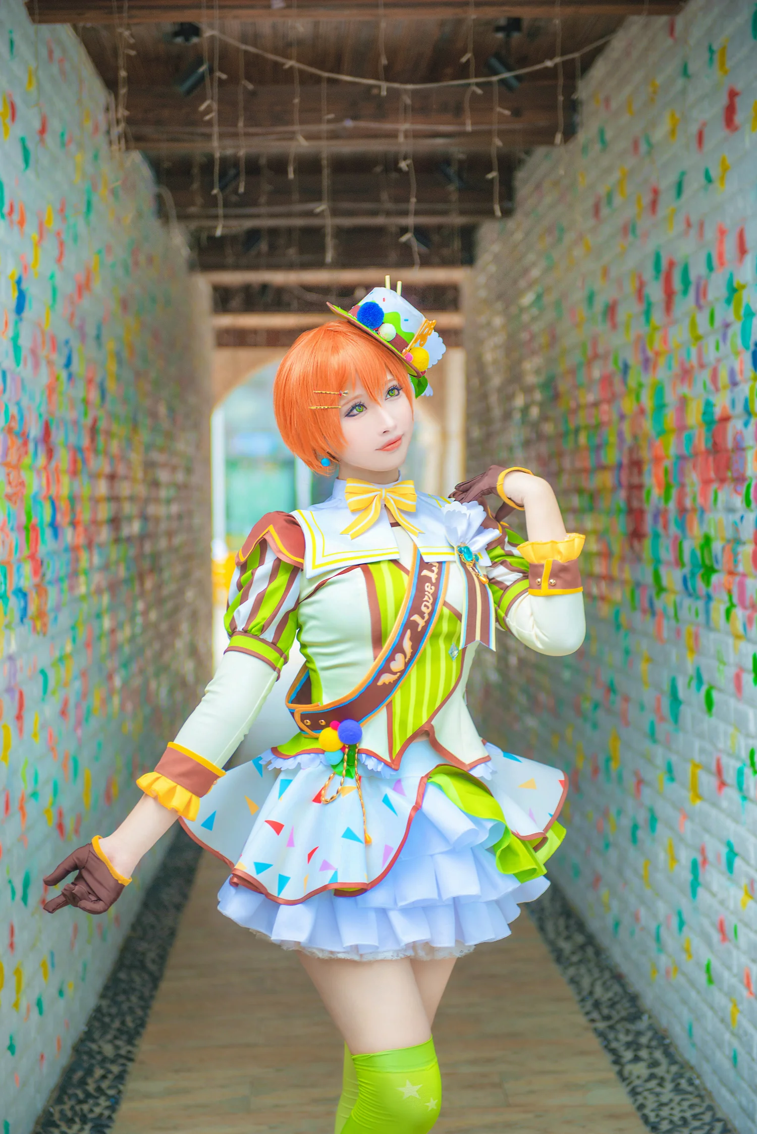 lovelive星空凛COS写真，冰淇淋觉醒