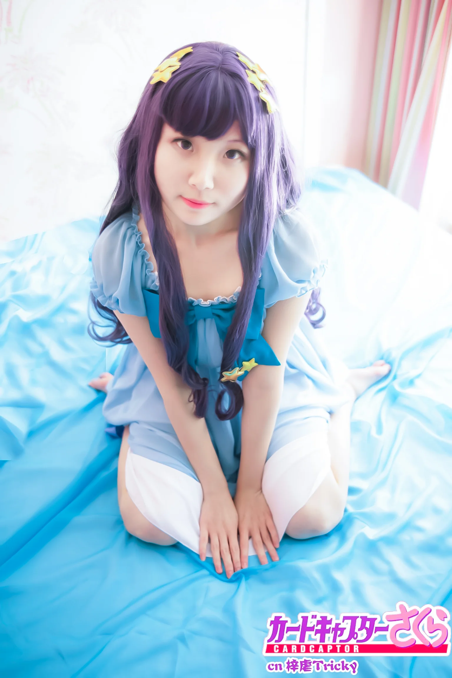 魔卡少女樱大道寺知世COS写真
