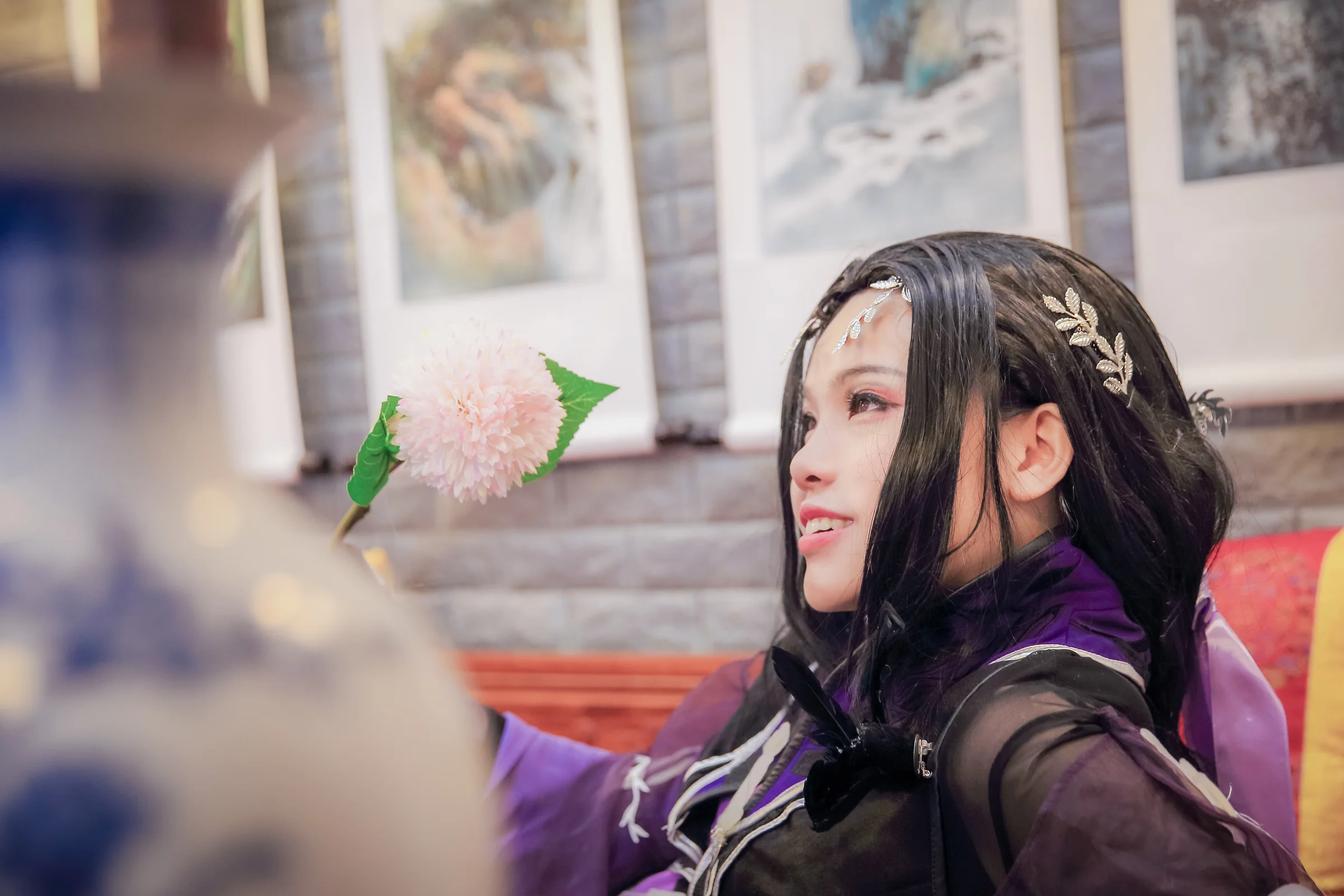 剑侠情缘叁万花成女COS写真