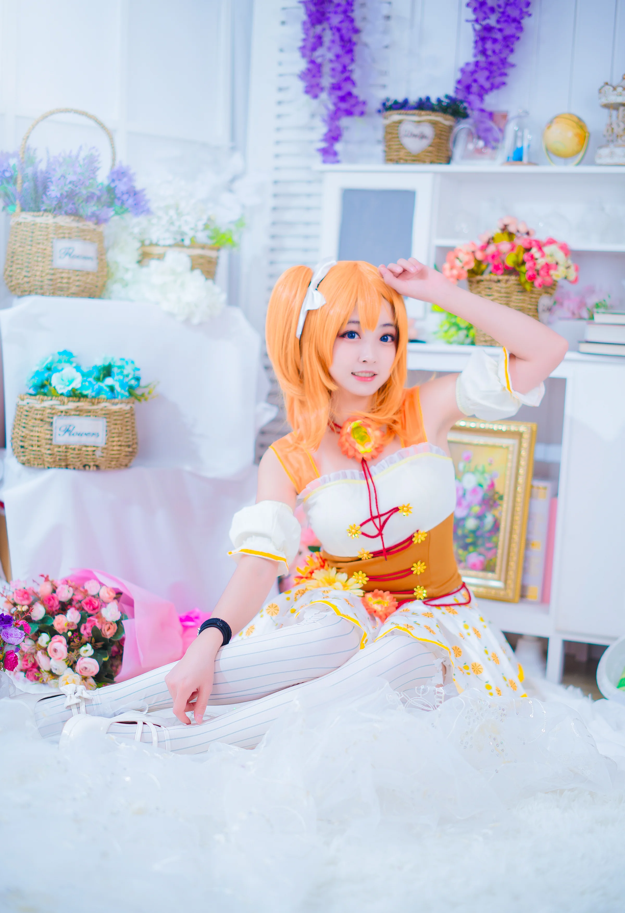 高坂穗乃果 花精灵果COS写真