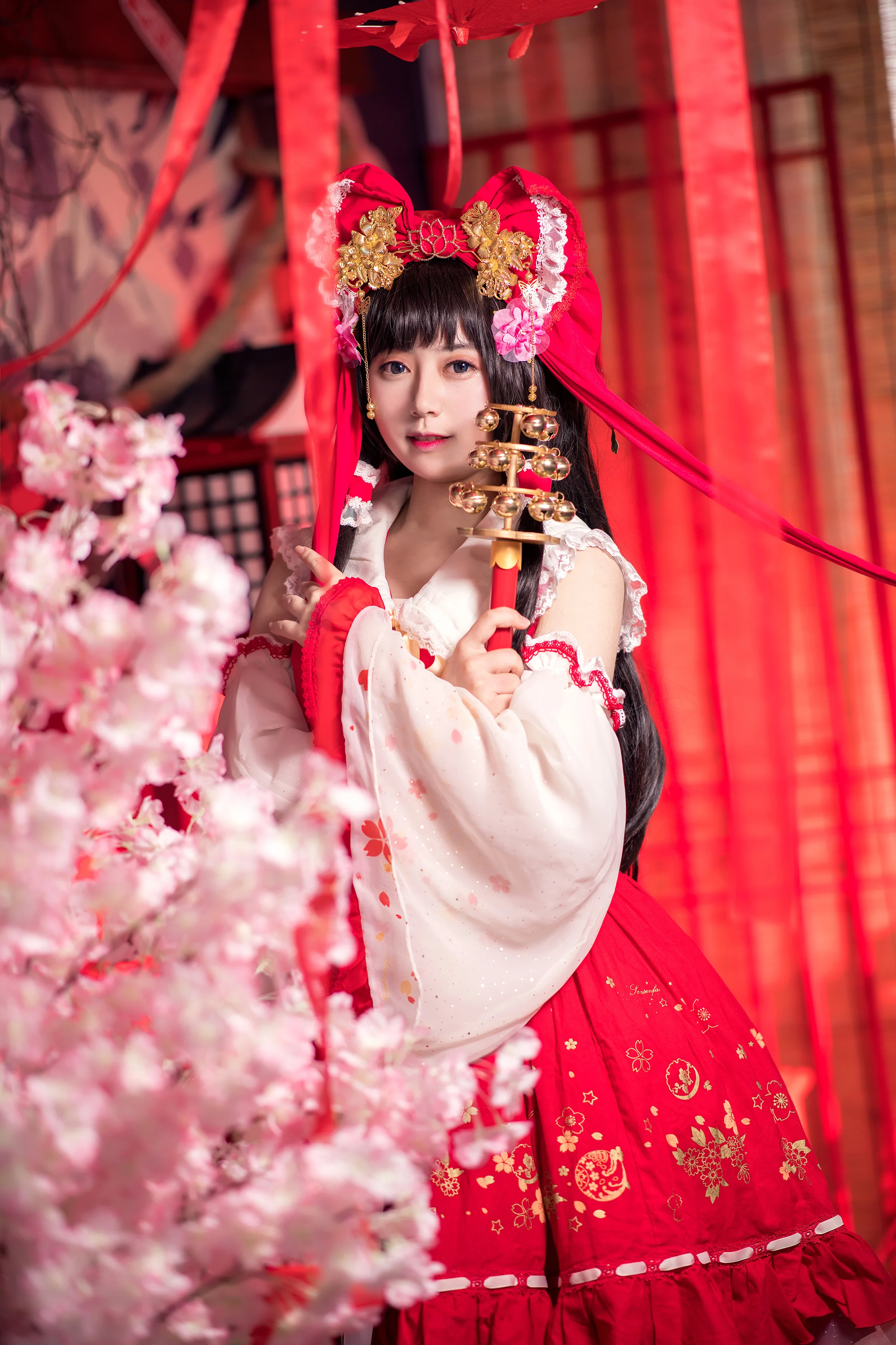 东方project博丽灵梦COS写真
