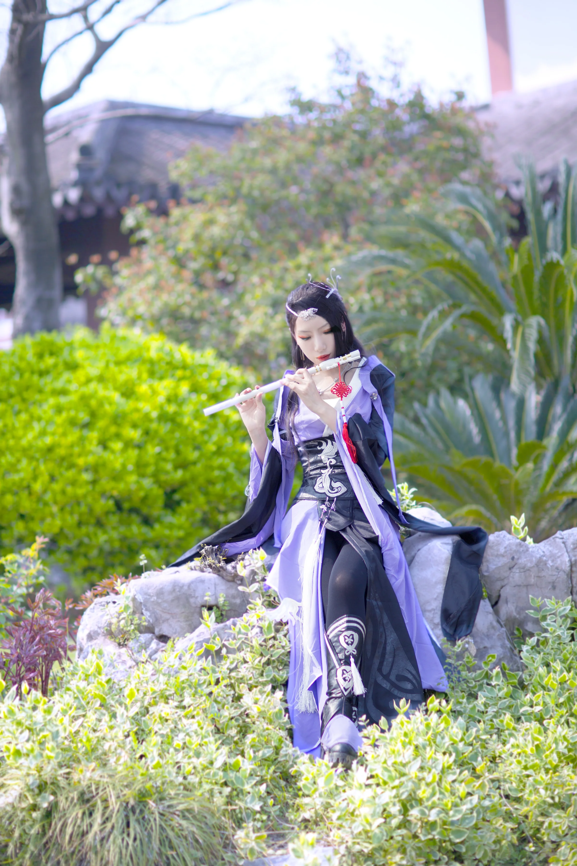 万花COS写真 山那头的花姐姐