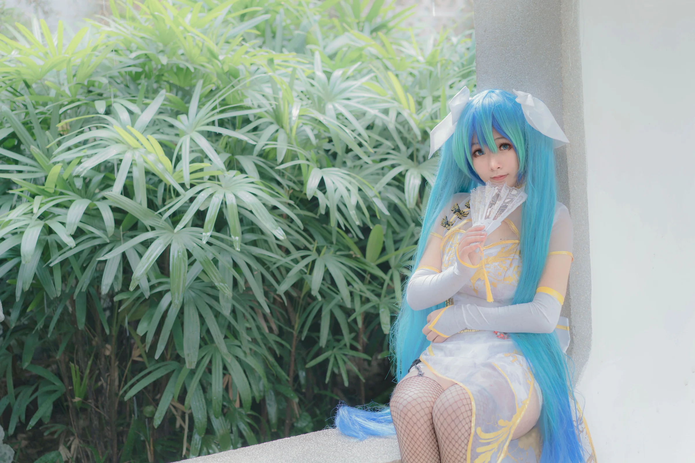 VOCALOIDmiku金丝雀COS写真