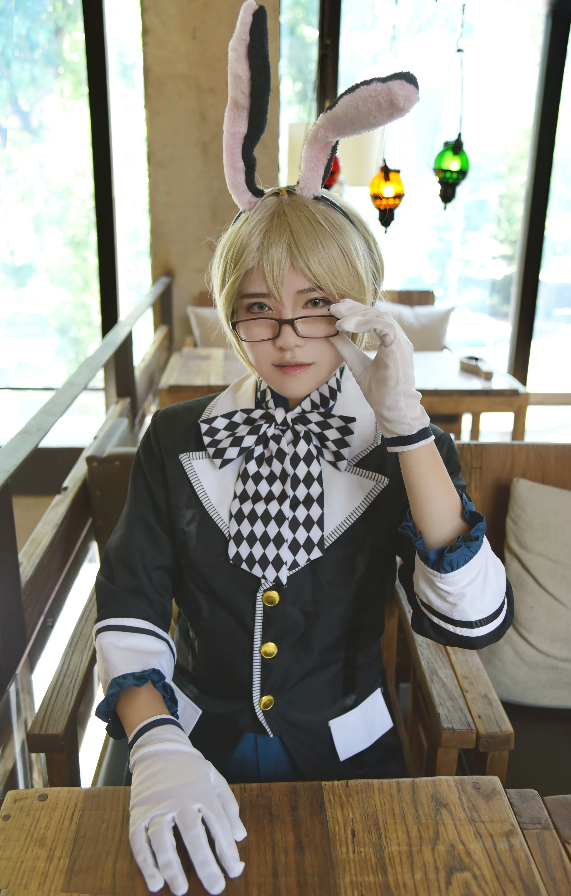 月歌黑兔王国 睦月始 弥生春COS写真