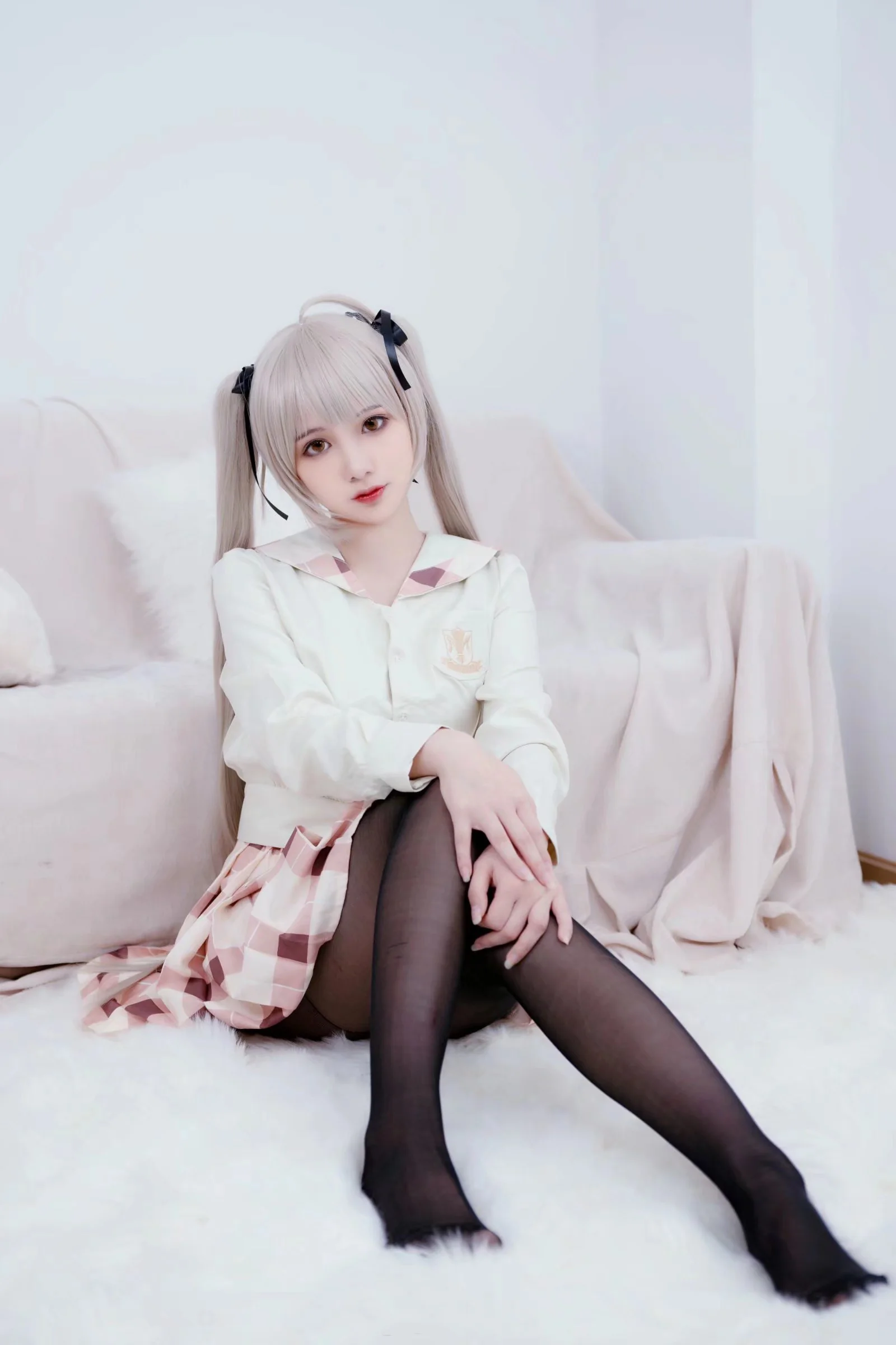 穹妹制服COS写真