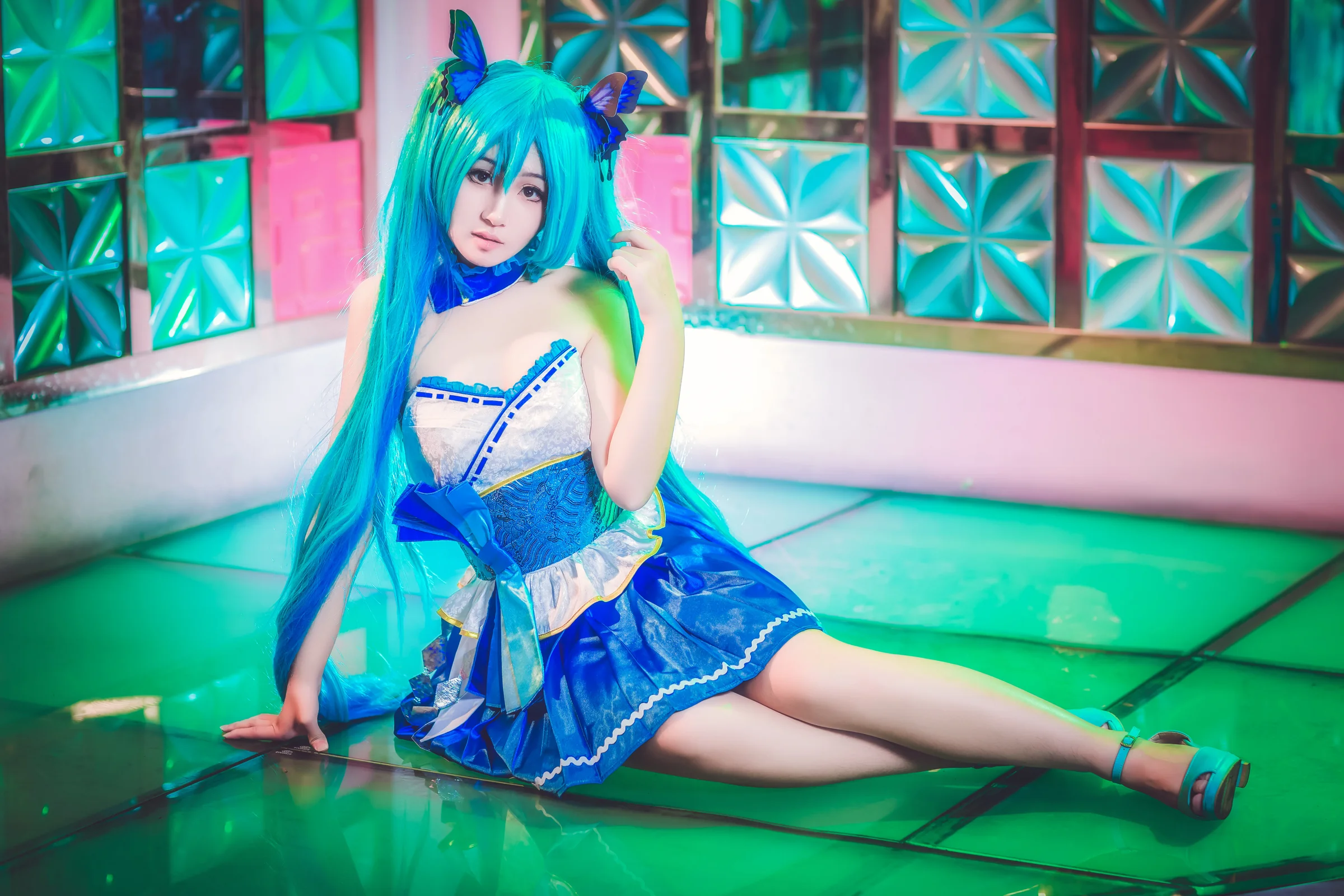 随心所欲初音COS写真