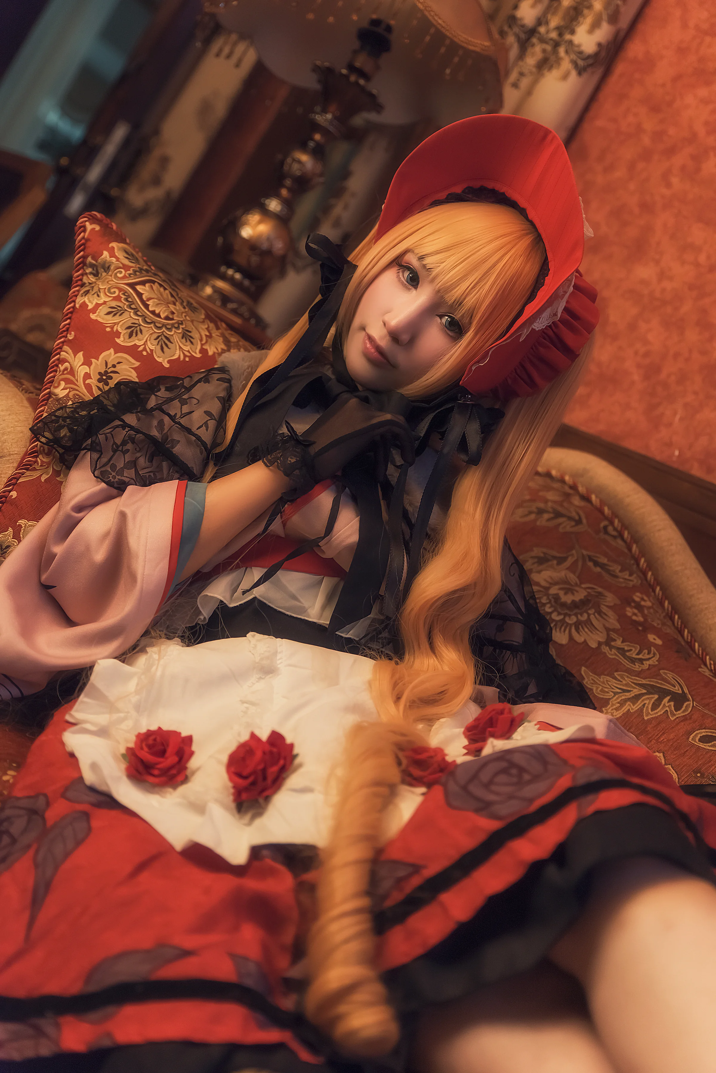 蔷薇少女真红COS写真