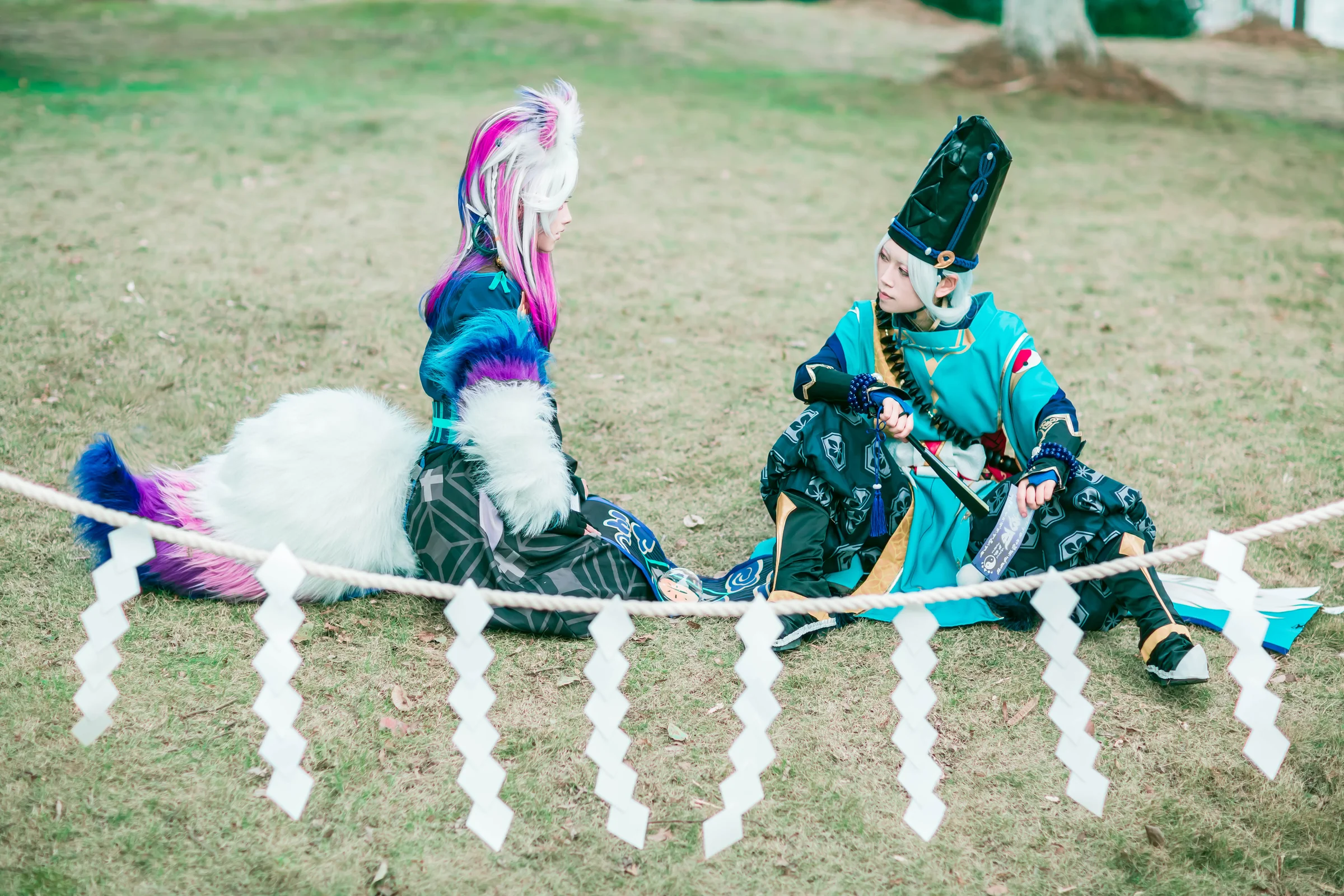 阴阳师手游安倍晴明COS写真