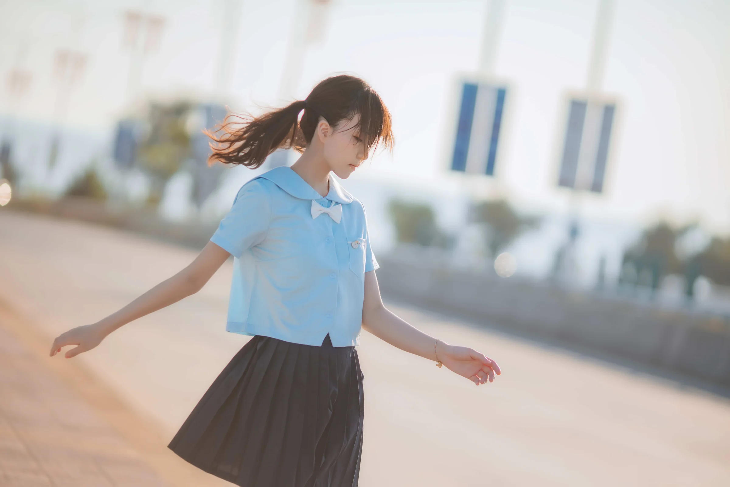 桜桃喵 – 蔚蓝 [33P]｜高清图片集