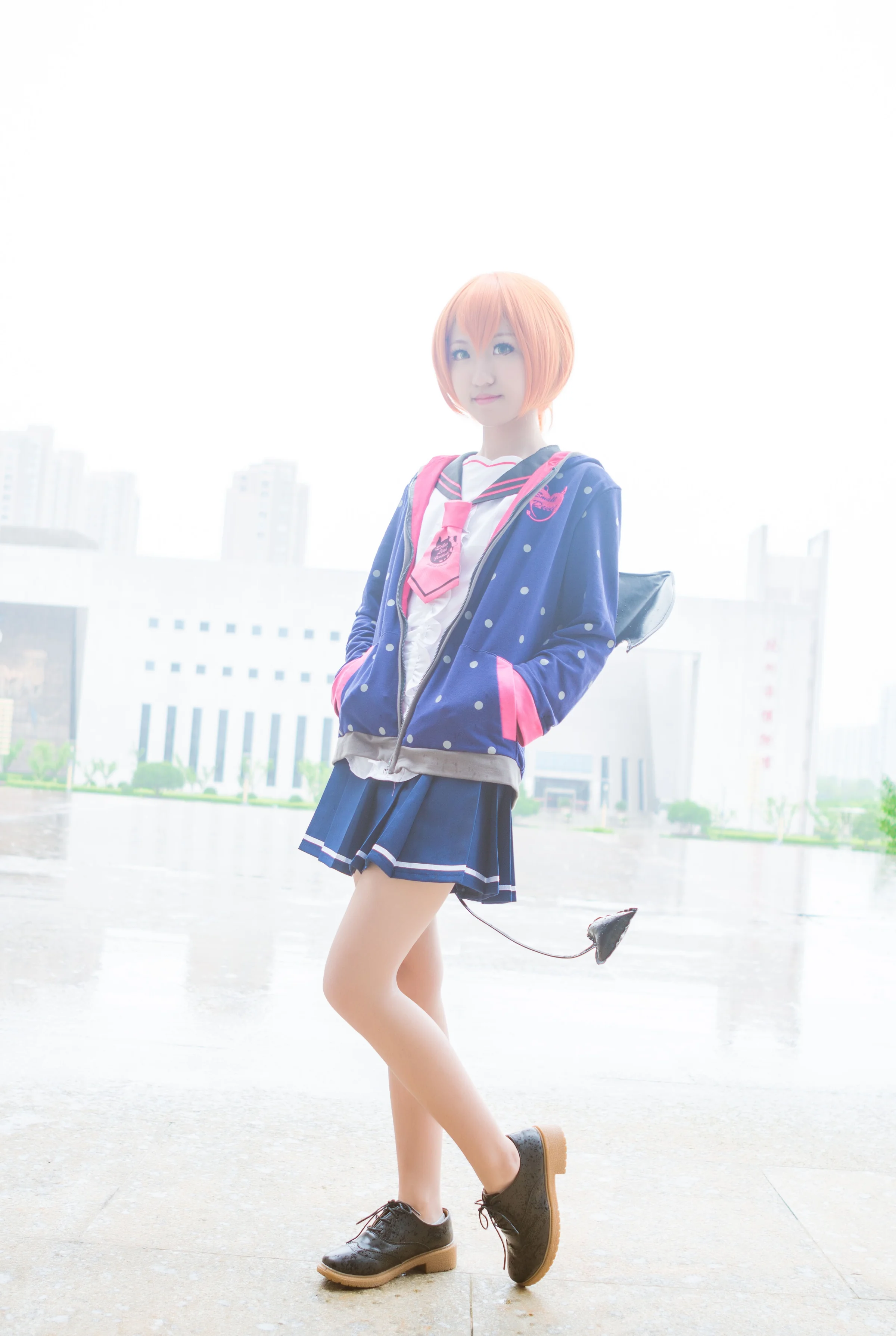 Love Live！星空凛小恶魔未觉醒COS写真