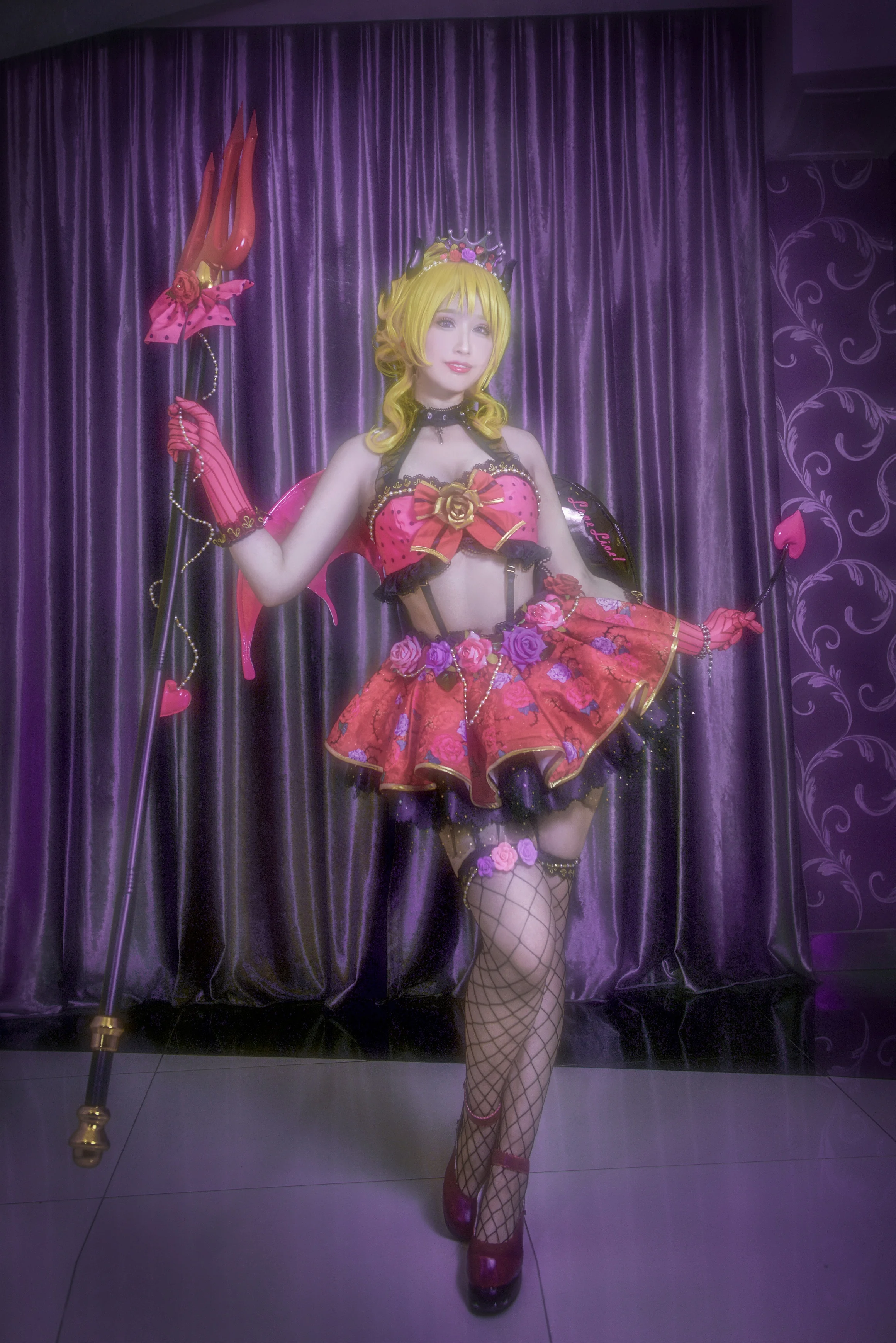 lovelive！小恶魔觉醒COS写真