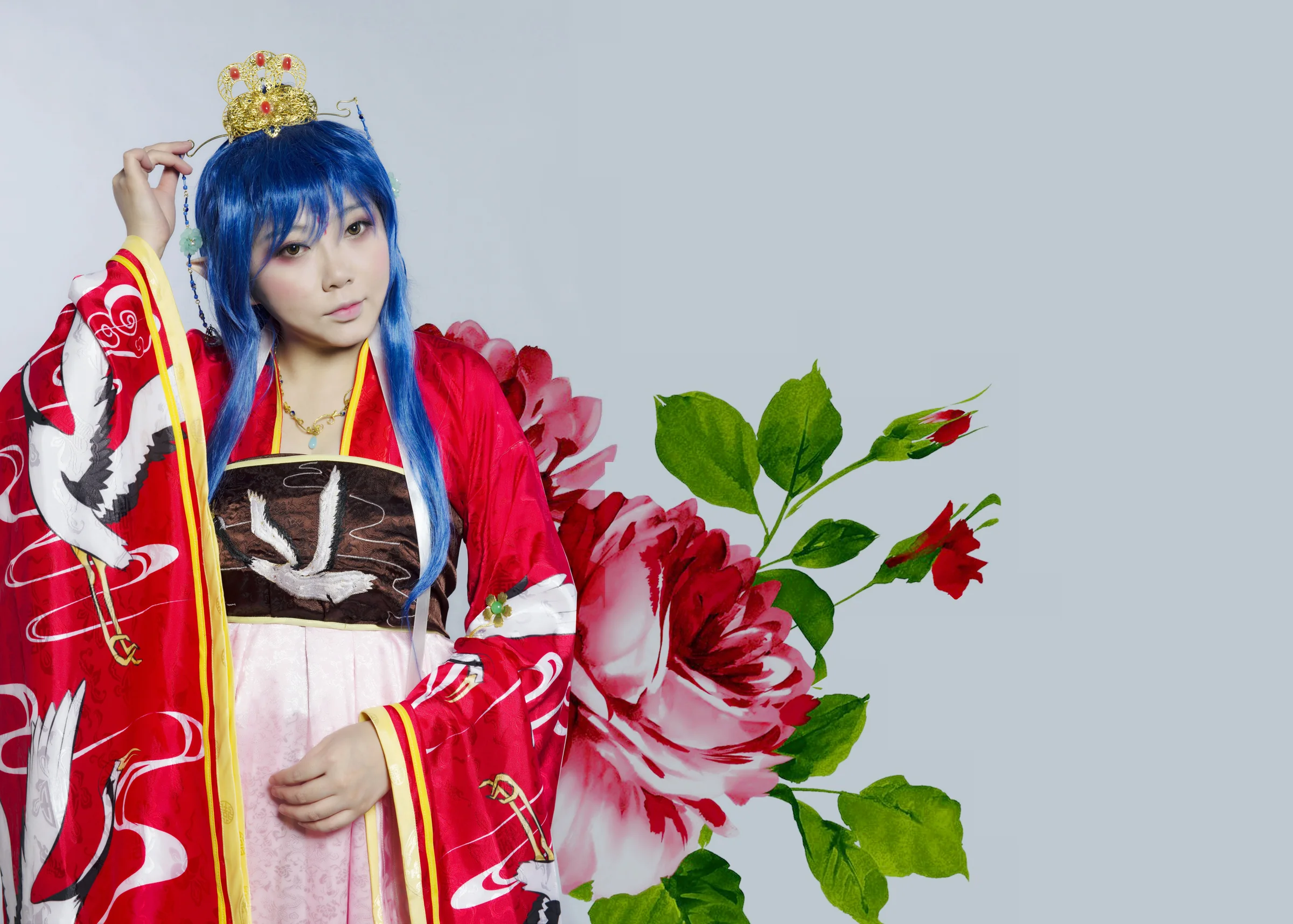 家有鬼妻 李小茜前世：五殿阎罗王COS写真