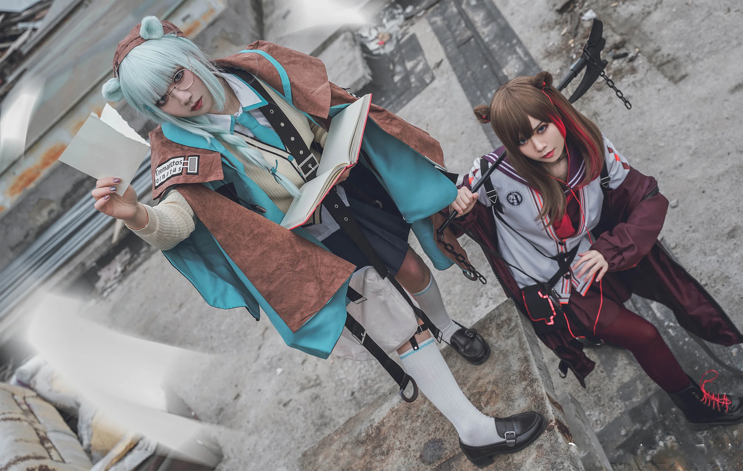 《明日方舟》凛冬 真理COS写真