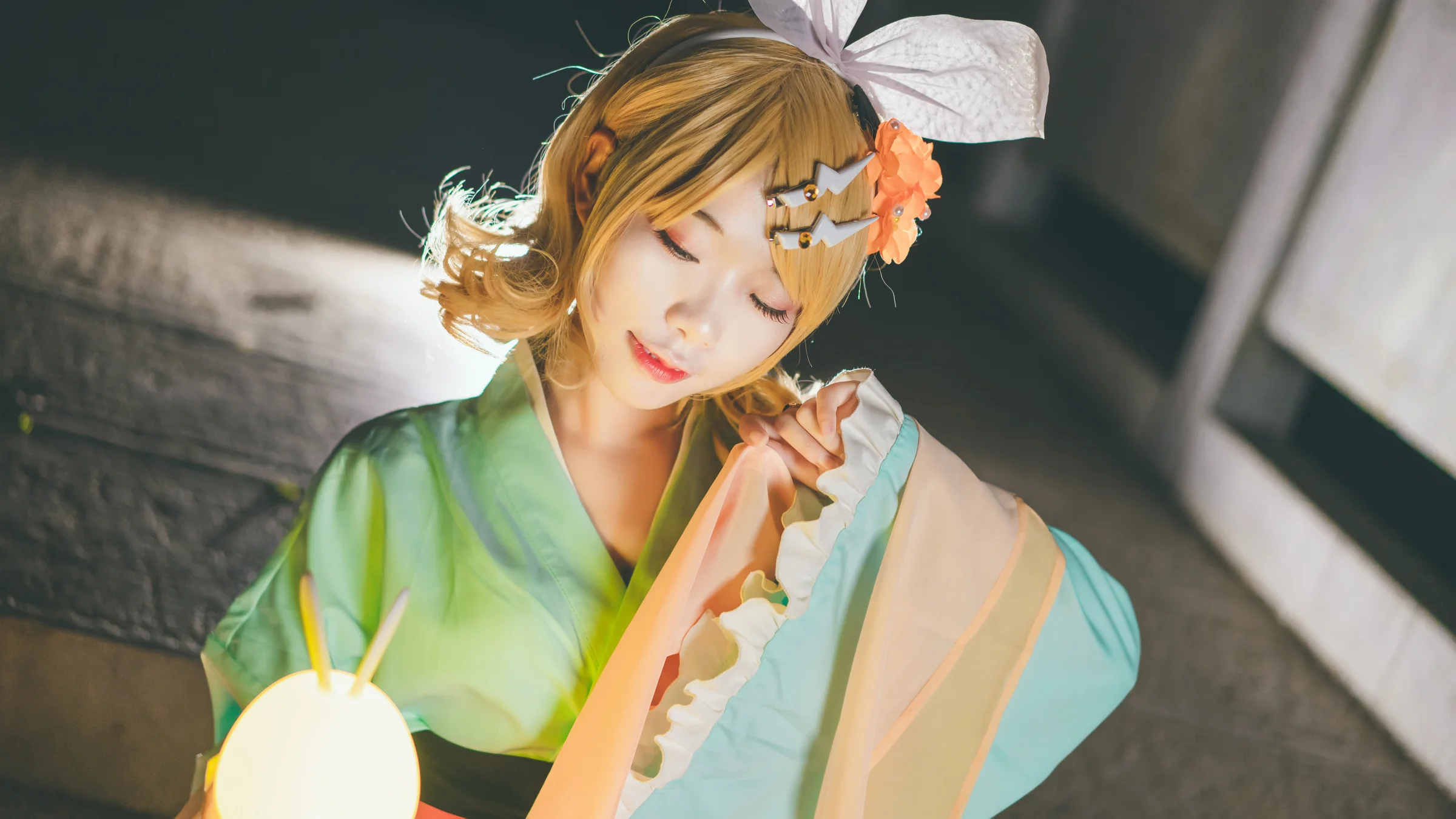 VOCALOID 镜音铃COS写真